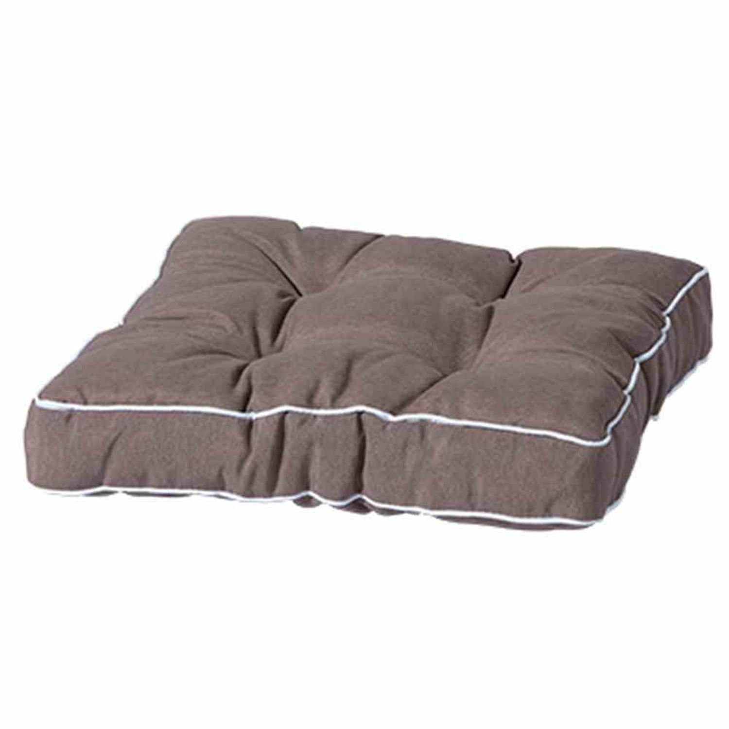 Madison Auflagekissen Panama taupe, Sitzkissen Florance 50% Baumwolle / 45% Polyester