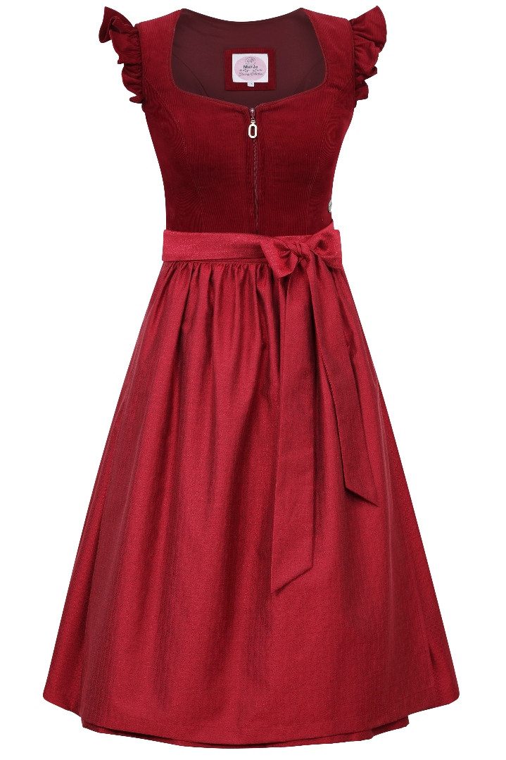 Marjo Dirndl Cord Dirndl 2tlg. - ANSFELDEN - wine