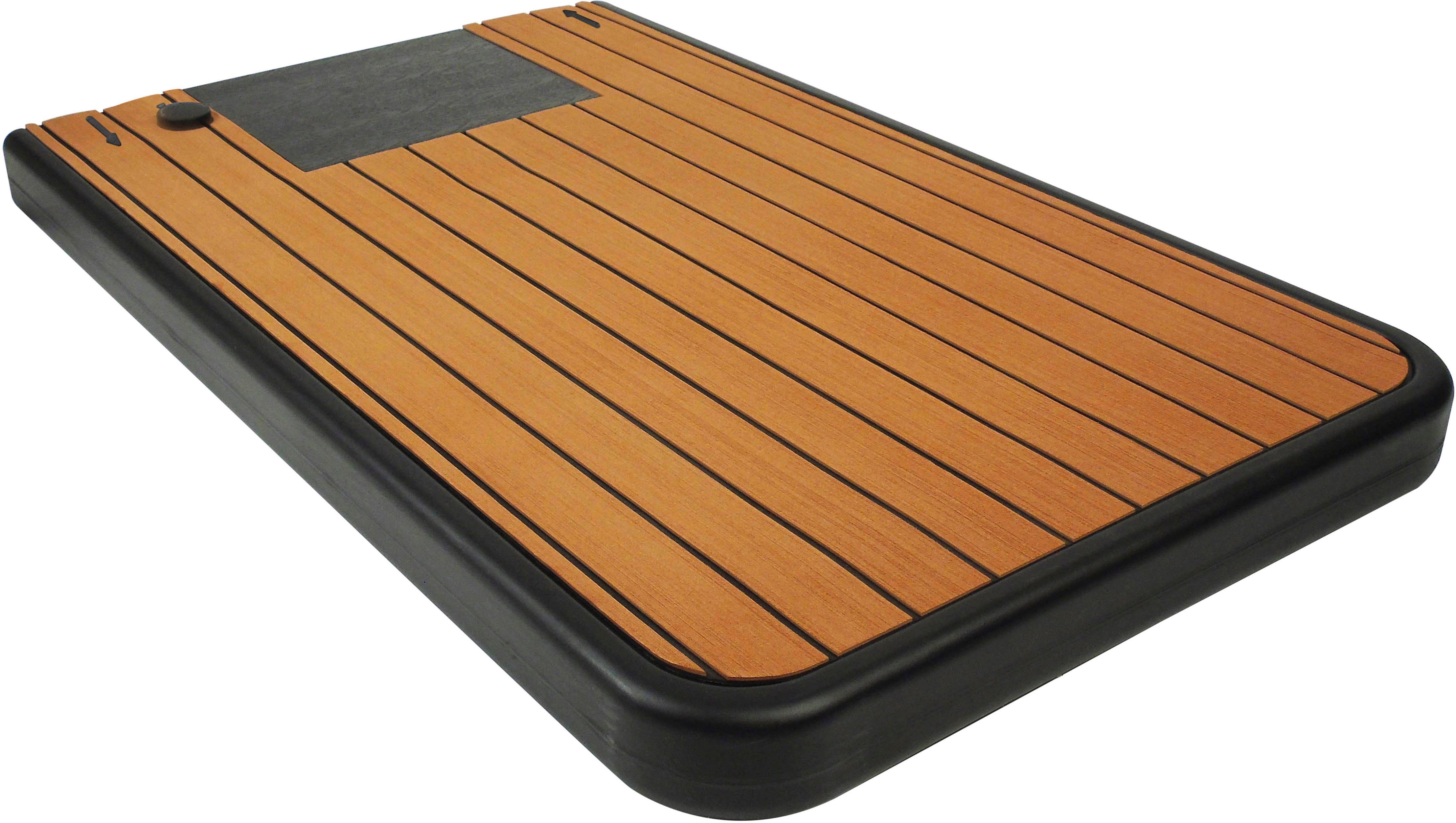 Ubbink Gartendusche Befüllbarer Duschboden Solaris 2 in 1, Zusätzlicher Wasserspeicher für Gartenduschen, 20 l Fassungsvermögen