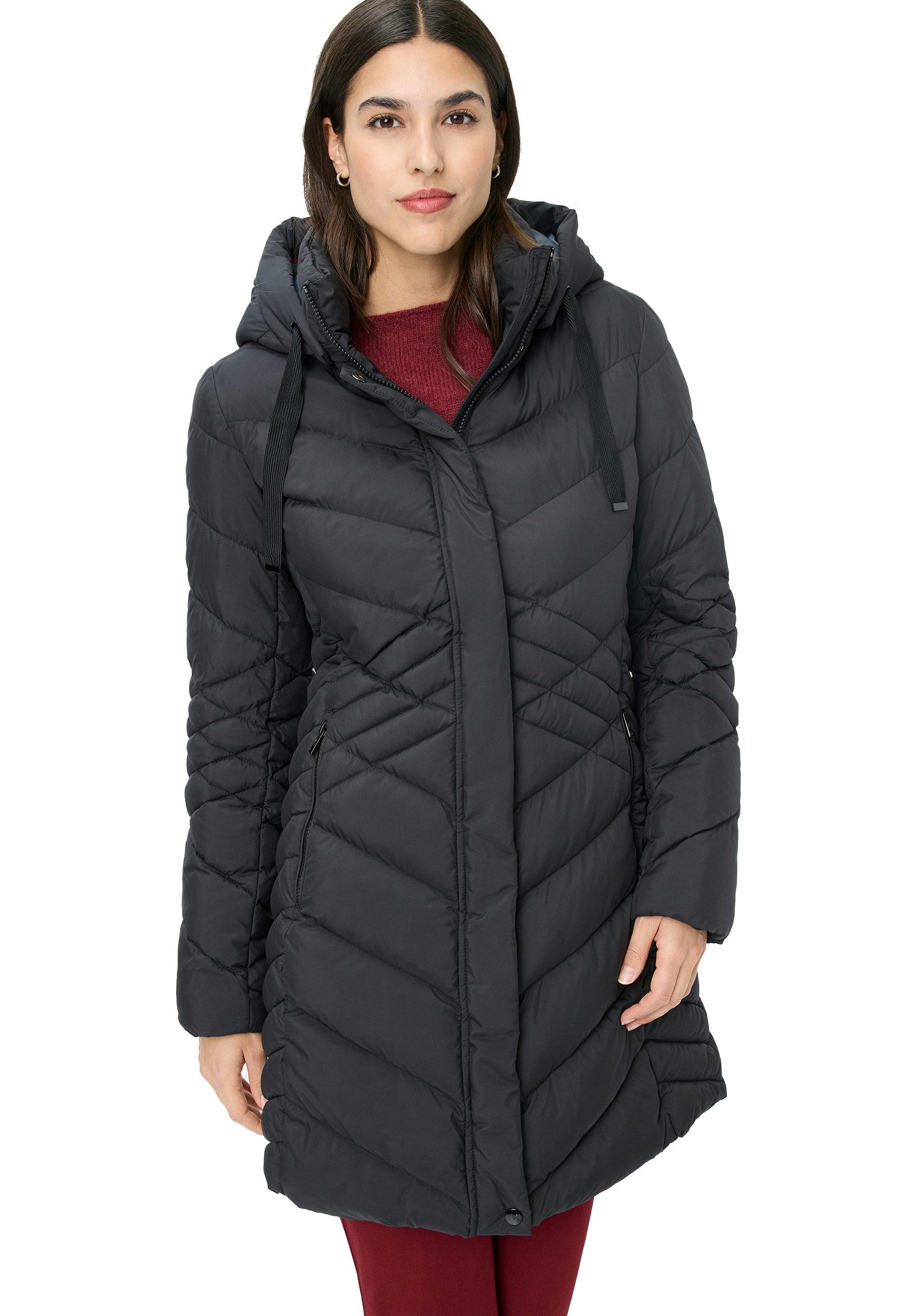 Fuchs Schmitt Kurzmantel Fuchs Schmitt Steppmantel kurz - schwarz (1-tlg)