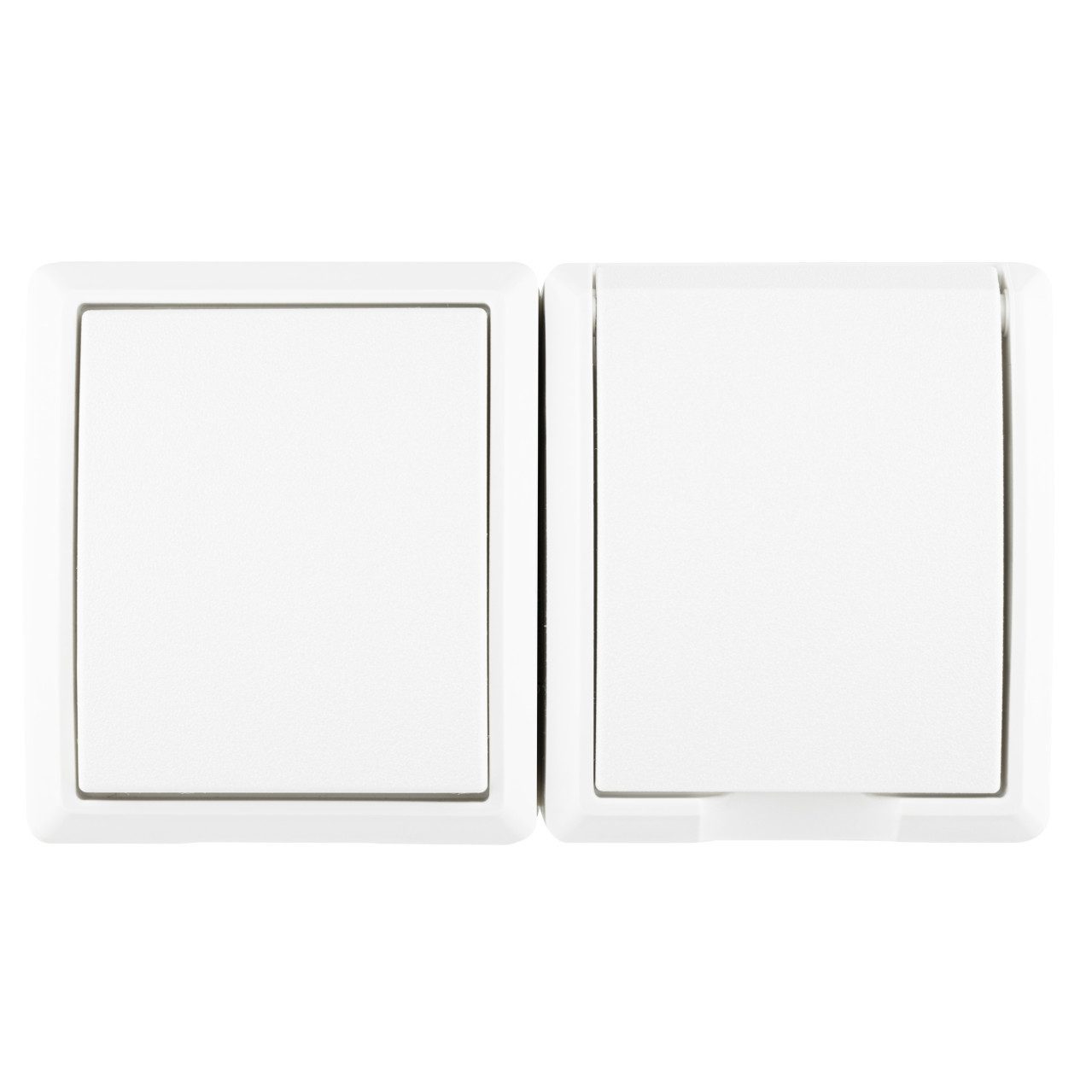 REV Ritter GmbH Gips-Kalk-Putz REV Aus-Wechselschalter Steckdose Aufputz