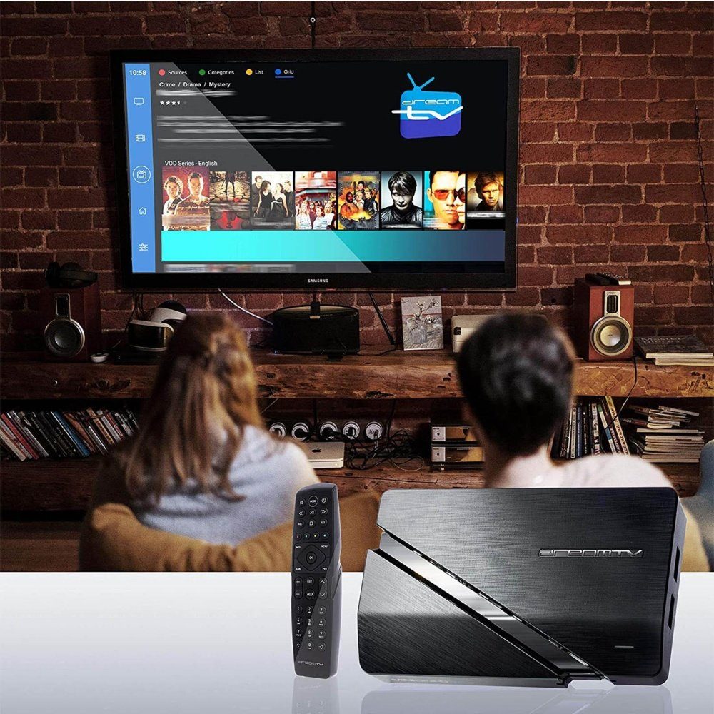DreamTV Streaming-Box Mini Ultra HD mit SD-Karte 32 GB