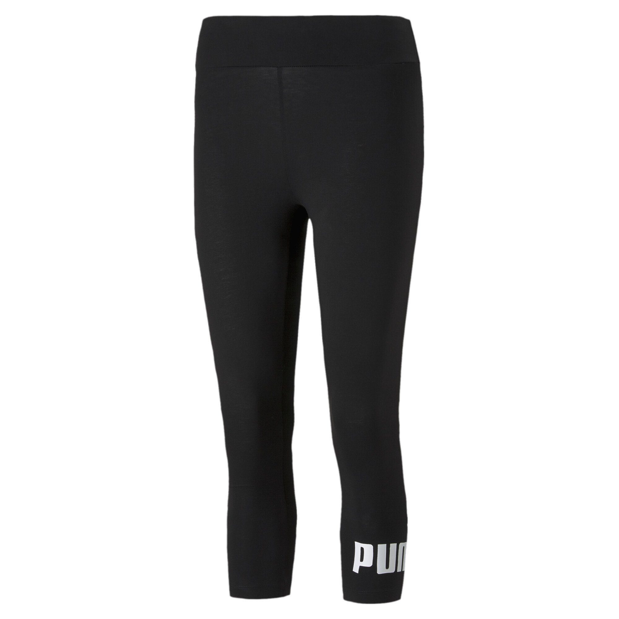 PUMA Leggings Essentials Damen Logo Black 3/4-Leggings