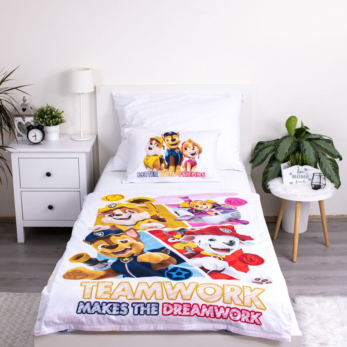 PAW PATROL Kinderbettwäsche Paw Patrol, Renforcé, günstig online kaufen