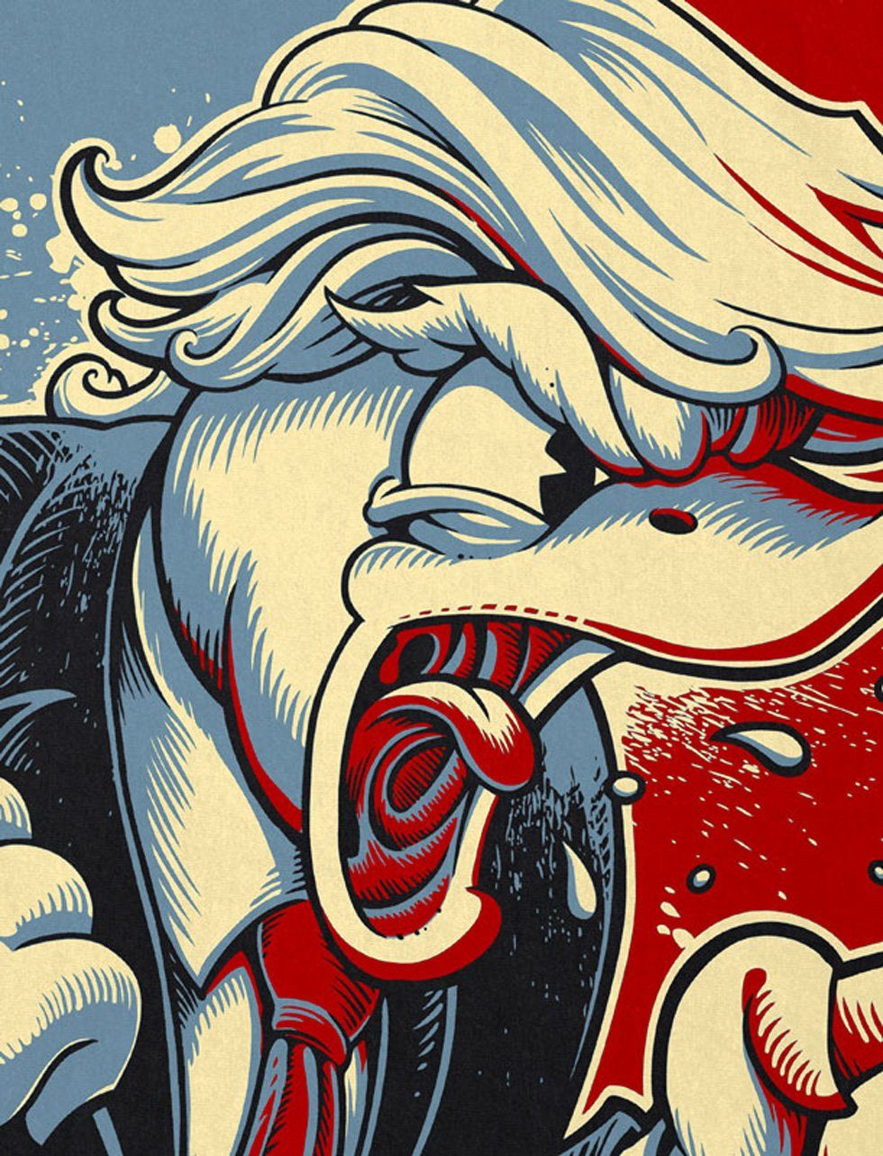 style3 T-Shirt Der Donald vereinigte staaten von amerika usa trump günstig online kaufen