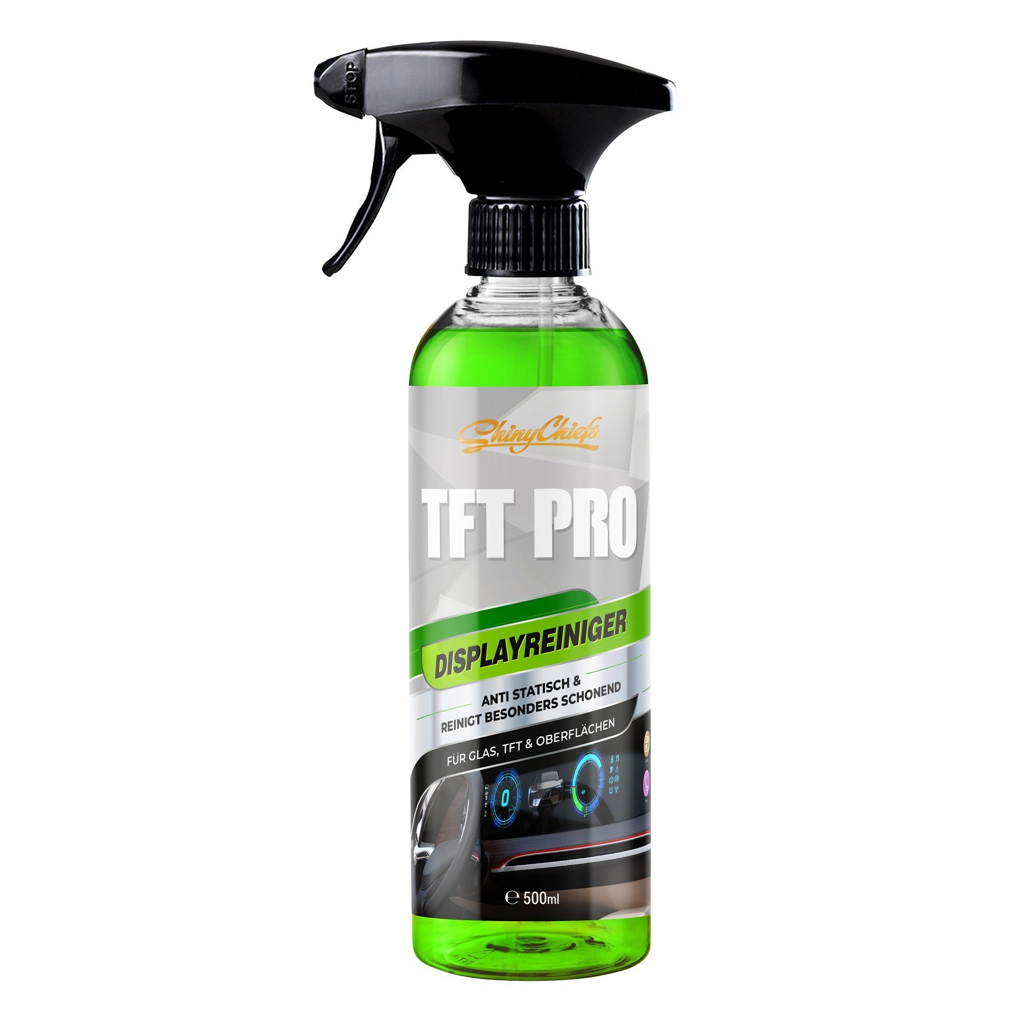 TFT PRO - TFT & DISPLAYREINIGER 500ml Glasreiniger Glasreiniger