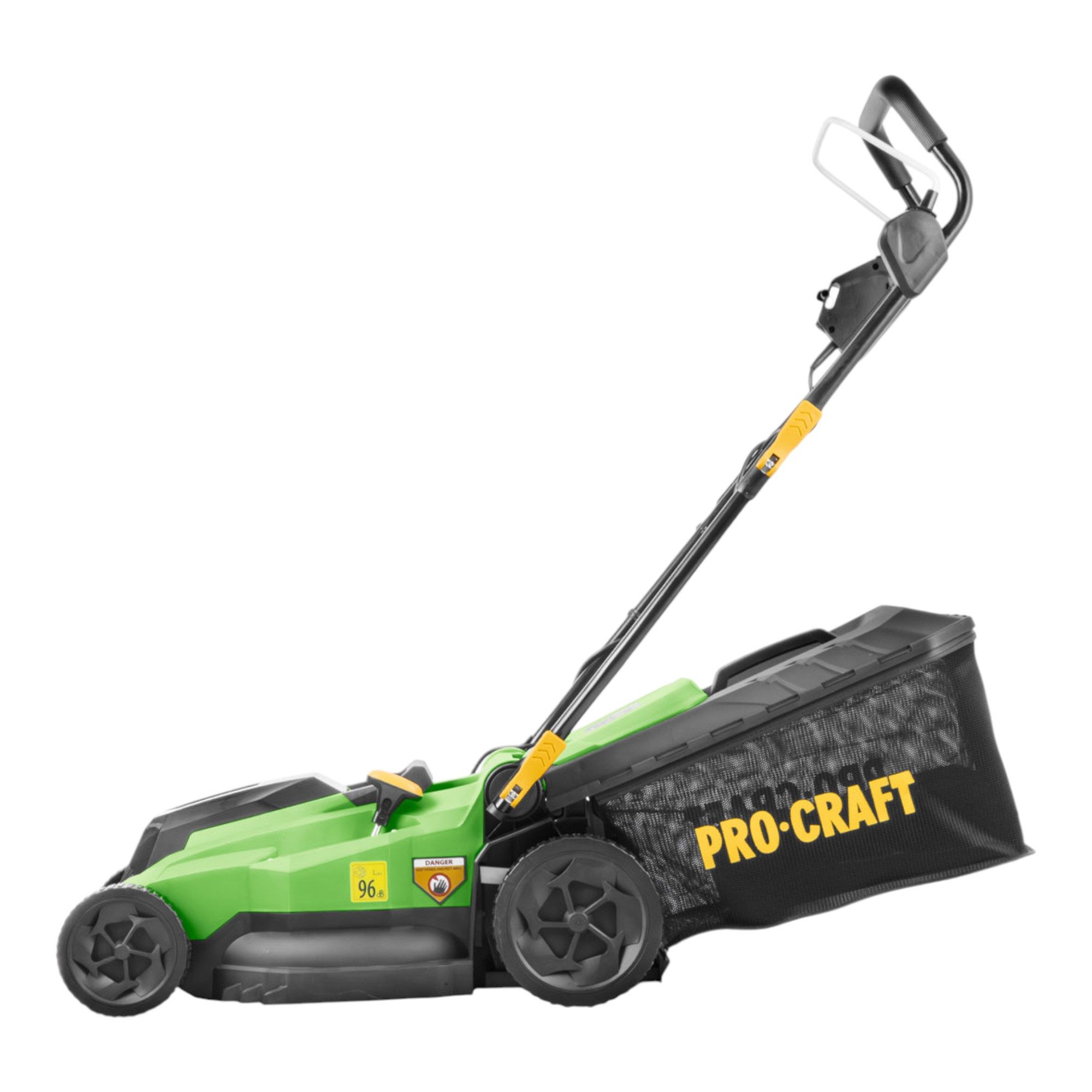 PRO CRAFT Akkurasenmäher PLM21bb Akku Rasenmäher 40 V (2x 20 V) 380 mm Brushless + 2x Akku