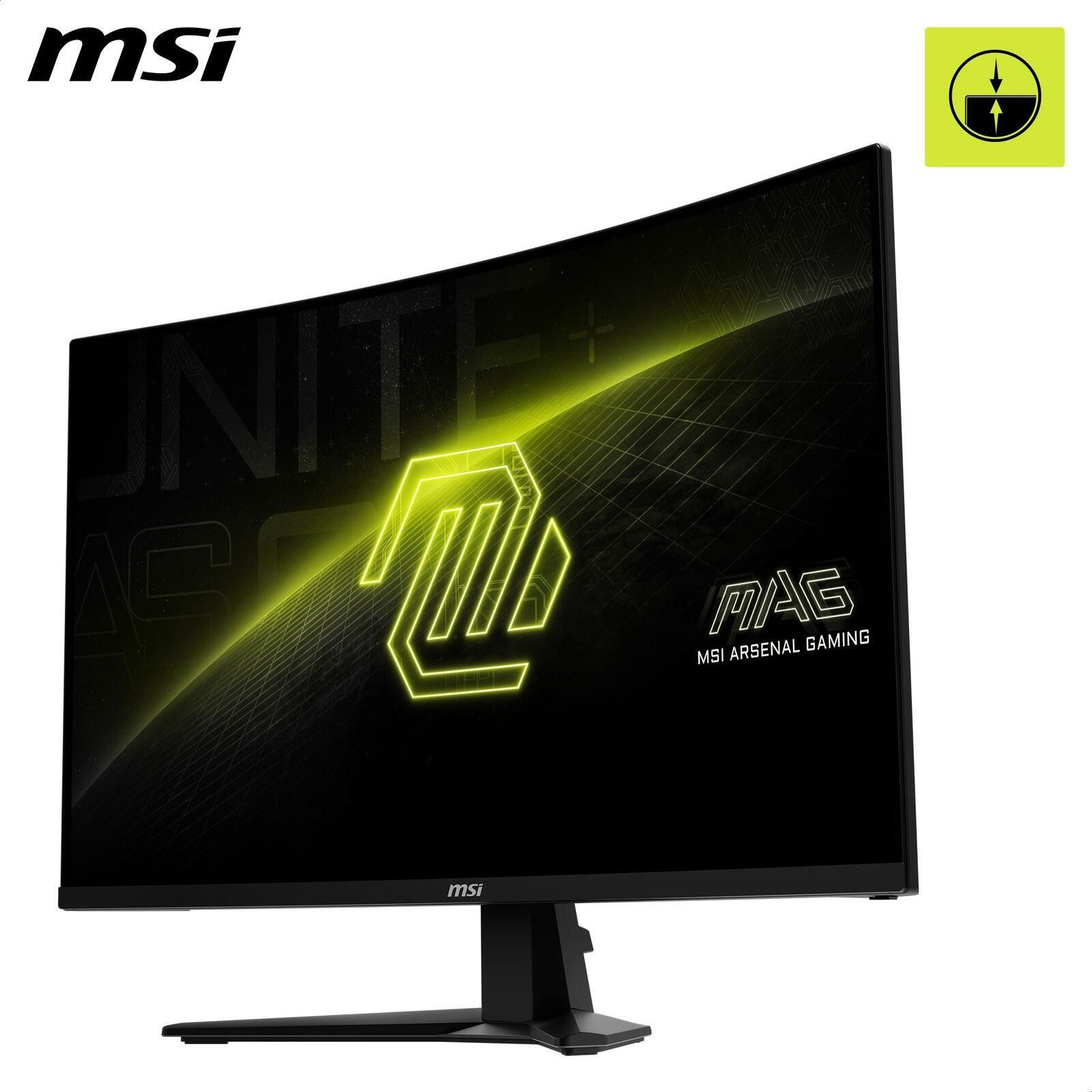MSI MAG 276CXF Gaming-LED-Monitor (1920 x 1080, 0,5 ms Reaktionszeit, 280 Hz, VA Panel)