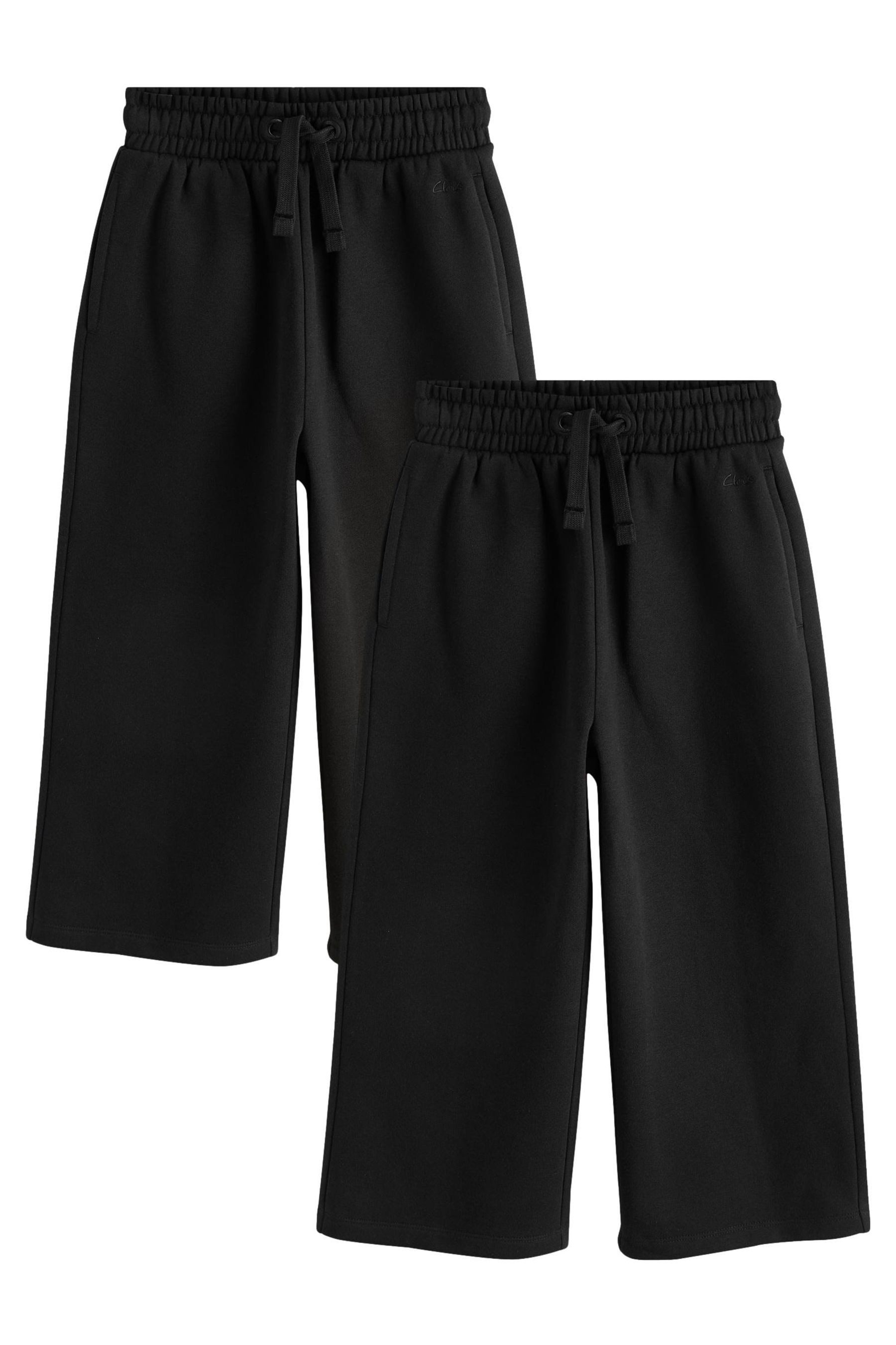 Jogginghose Clarks Sweat-Jogginghose mit weitem Bein, 2er-Pack