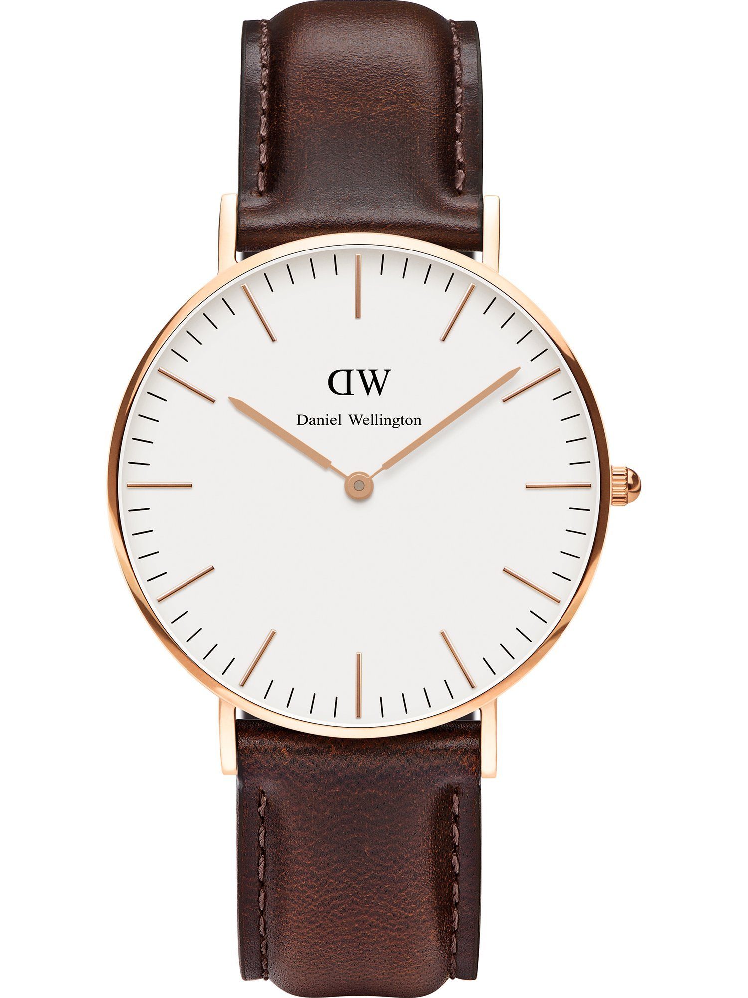 Daniel Wellington Quarzuhr Daniel Wellington Damen-Uhren Analog Quarz