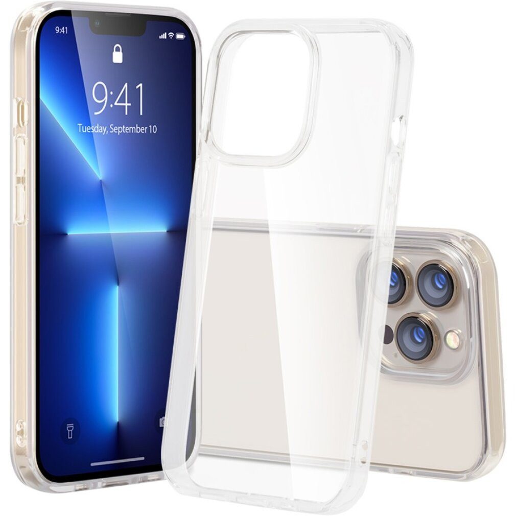 nevox Handyhülle StyleShell SHOCKFLEX (transparent, iPhone 14 Pro)