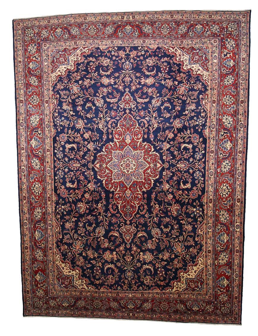 Orientteppich Perserteppich Hamadan 373 x 276 cm
