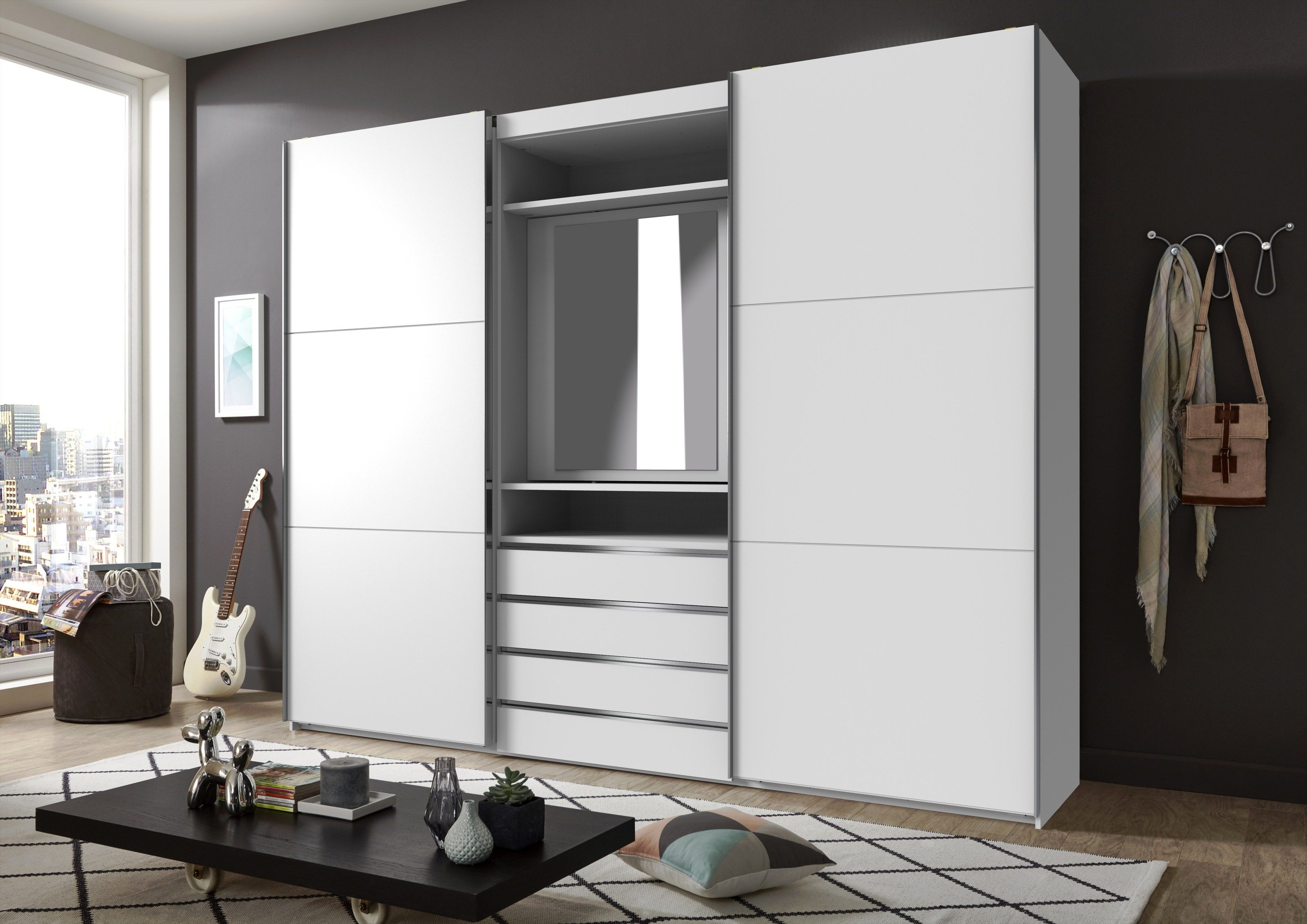 Wimex Schwebetürenschrank 300 x 236 x 65 cm (B/H/T)