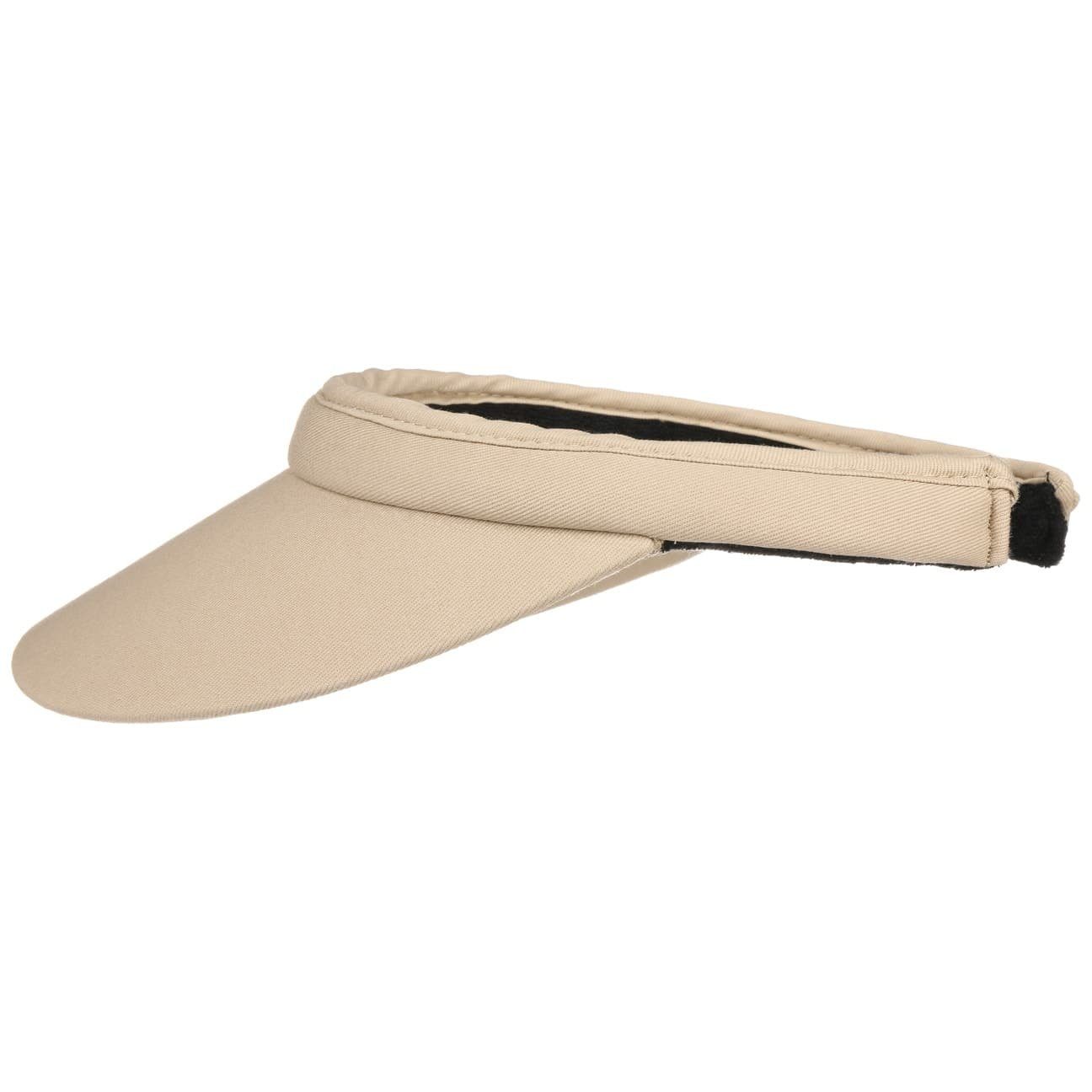 (1-St) Visor beige mit Schirm Visor Seeberger