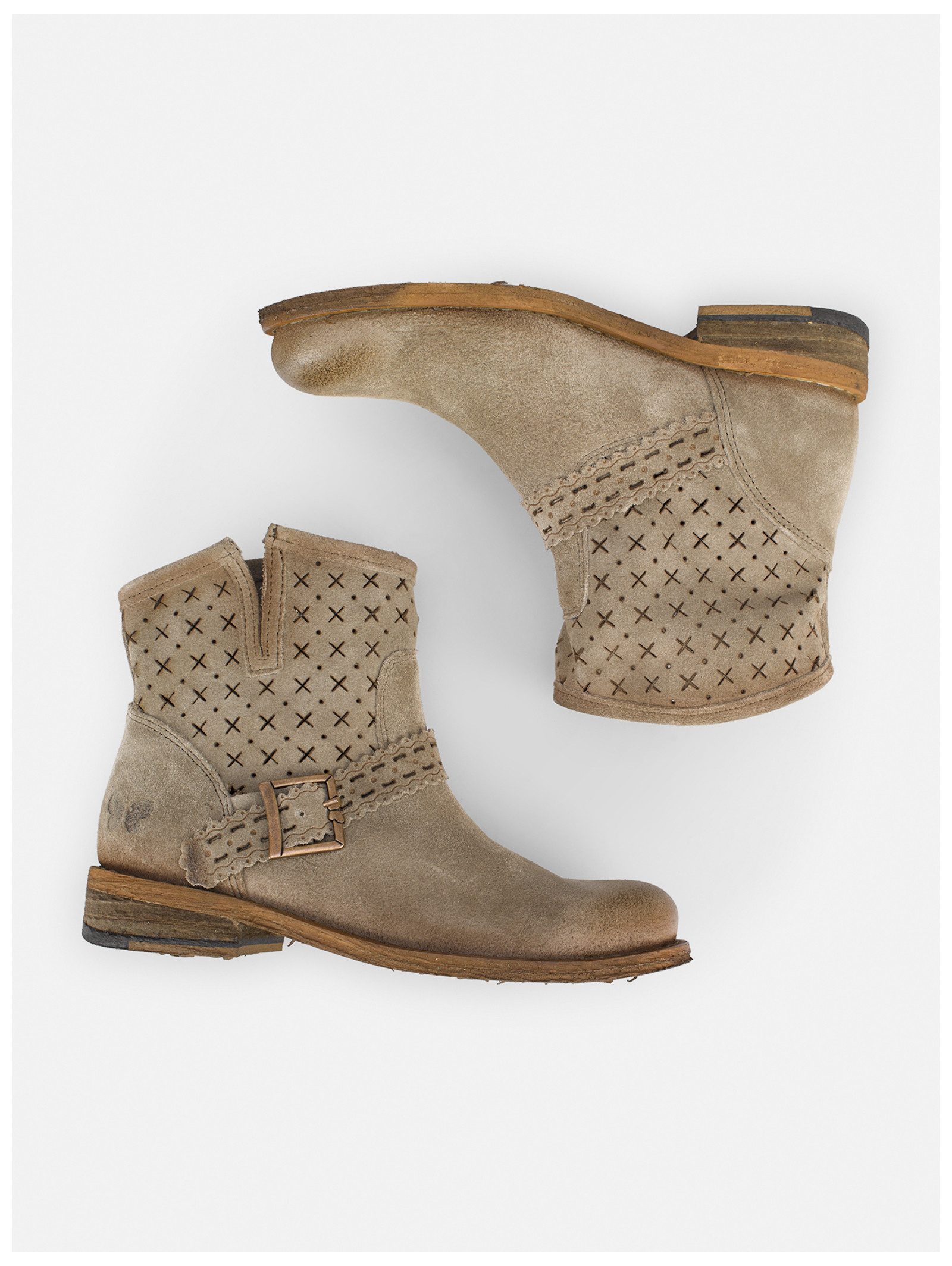 Felmini Stiefelette Leder . Stiefelette