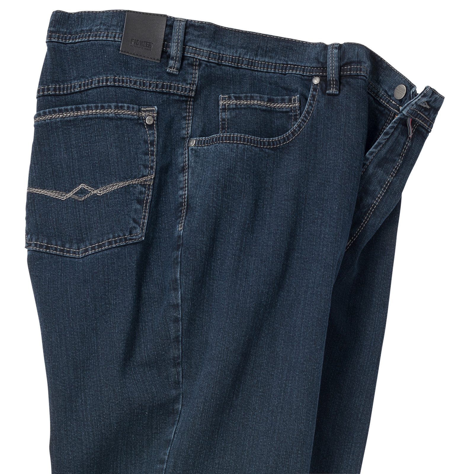 Pionier Stretch-Jeans Pioneer Stretch-Jeans blue black Peter Übergröße