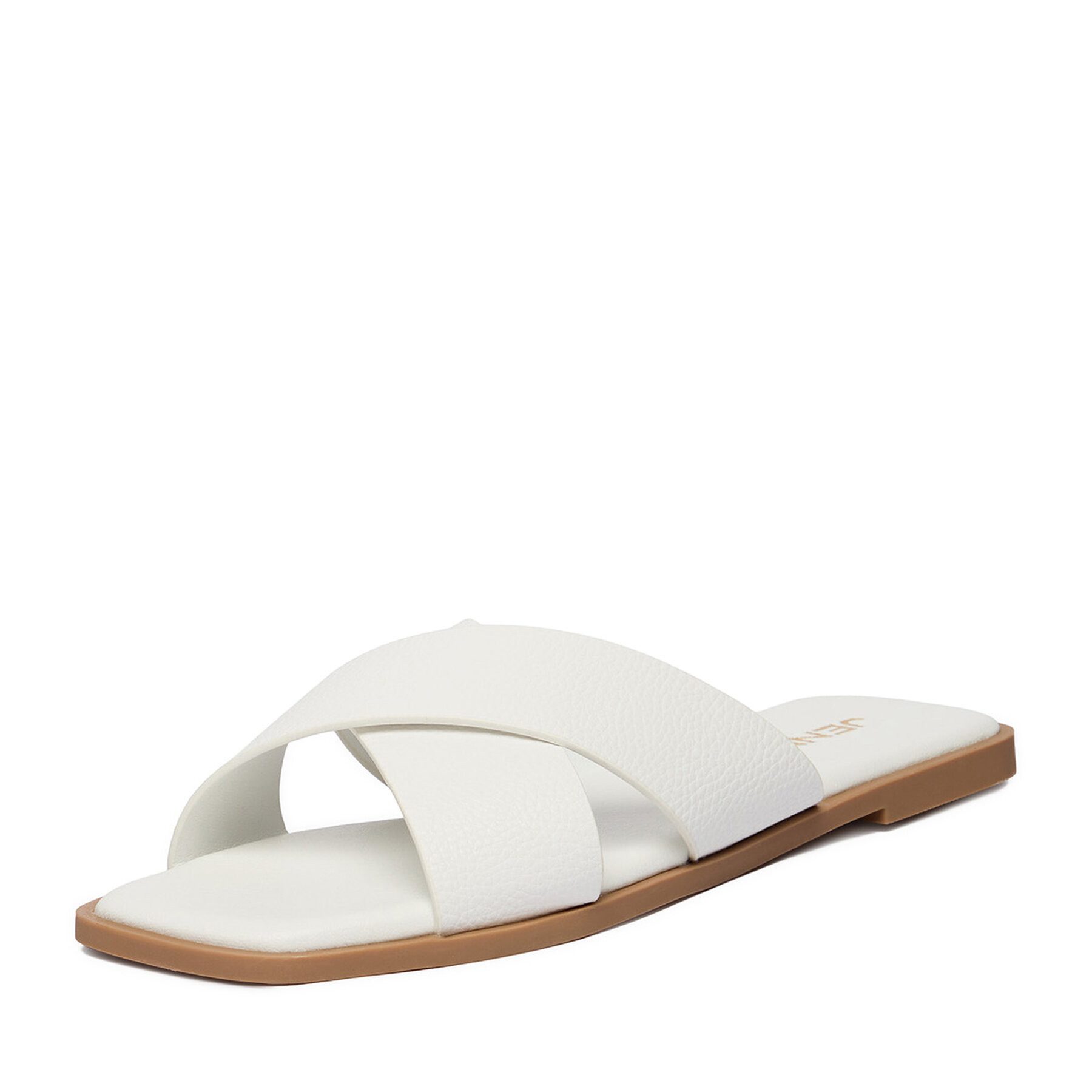 Jenny Jenny Damen-Flip-Flops, weiß Badepantolette