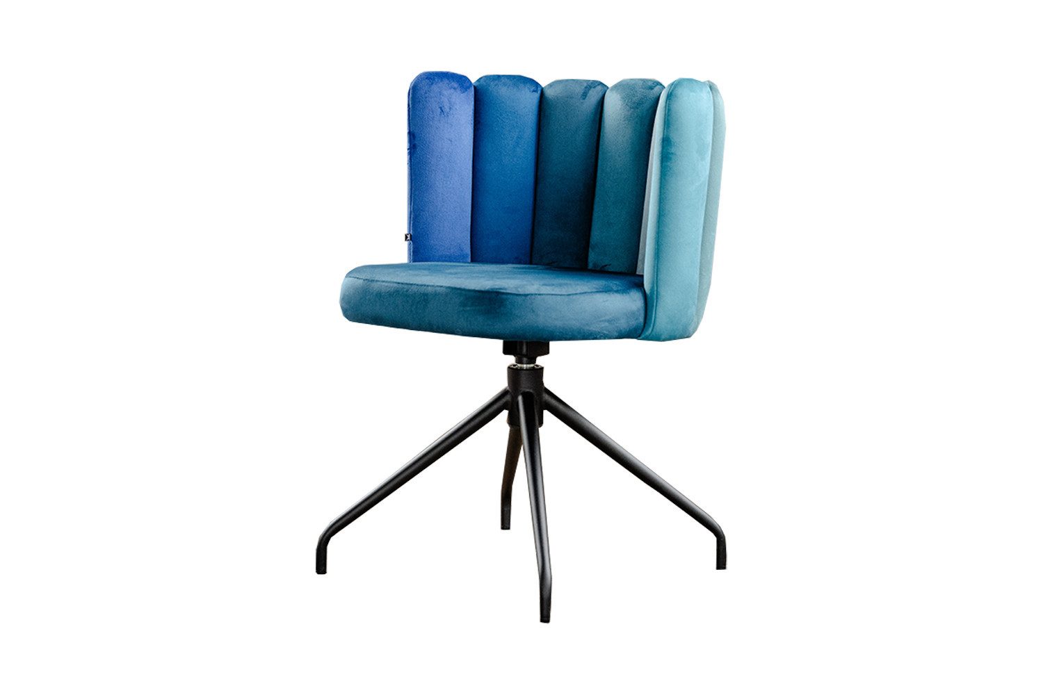 KAWOLA Esszimmerstuhl JADA Polsterstuhl - Bequemer Samt Stuhl - Drehbar (1 günstig online kaufen