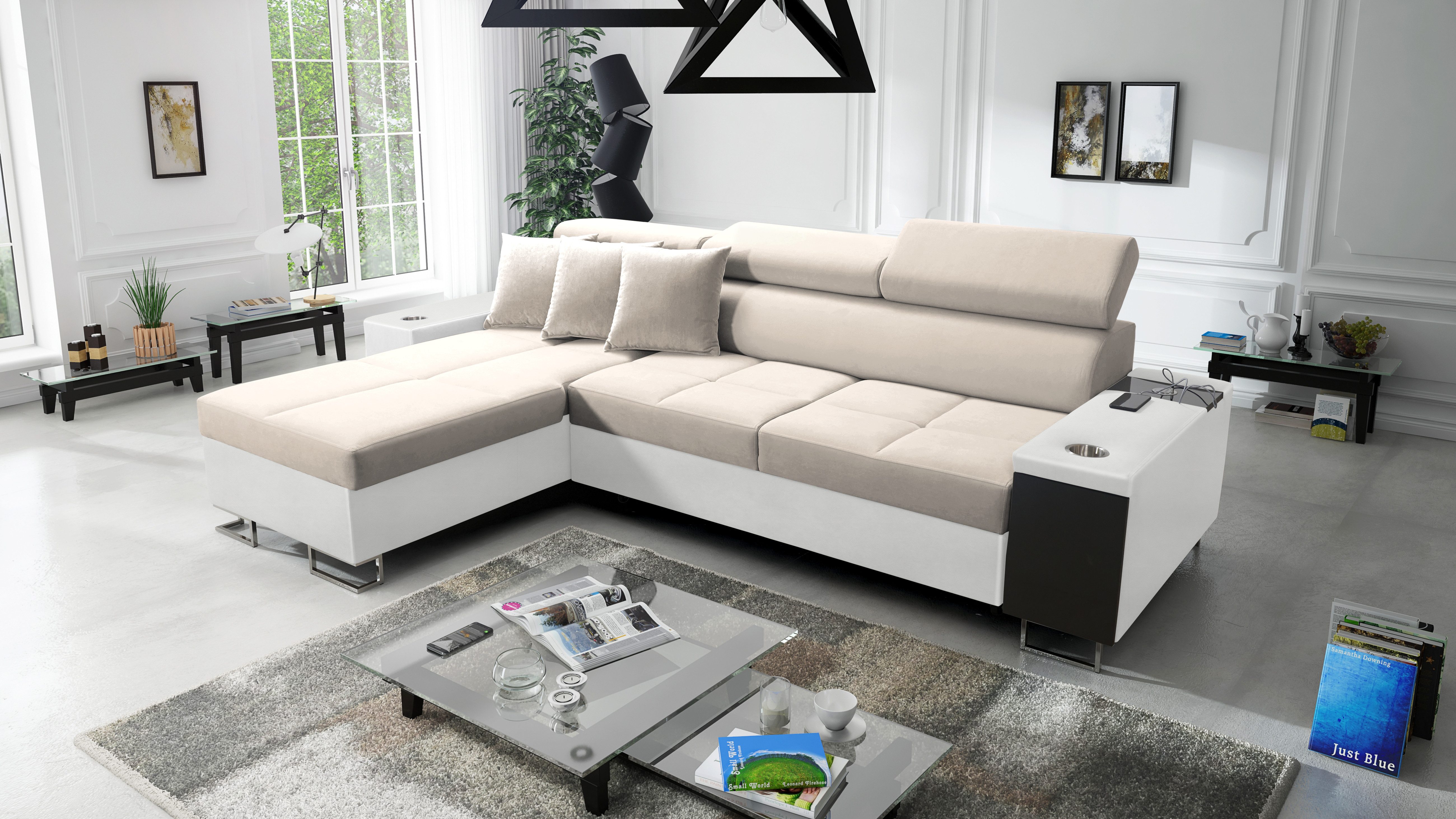 Kaiser Möbel Ecksofa Bequemes mit Schlaffunktion günstig online kaufen