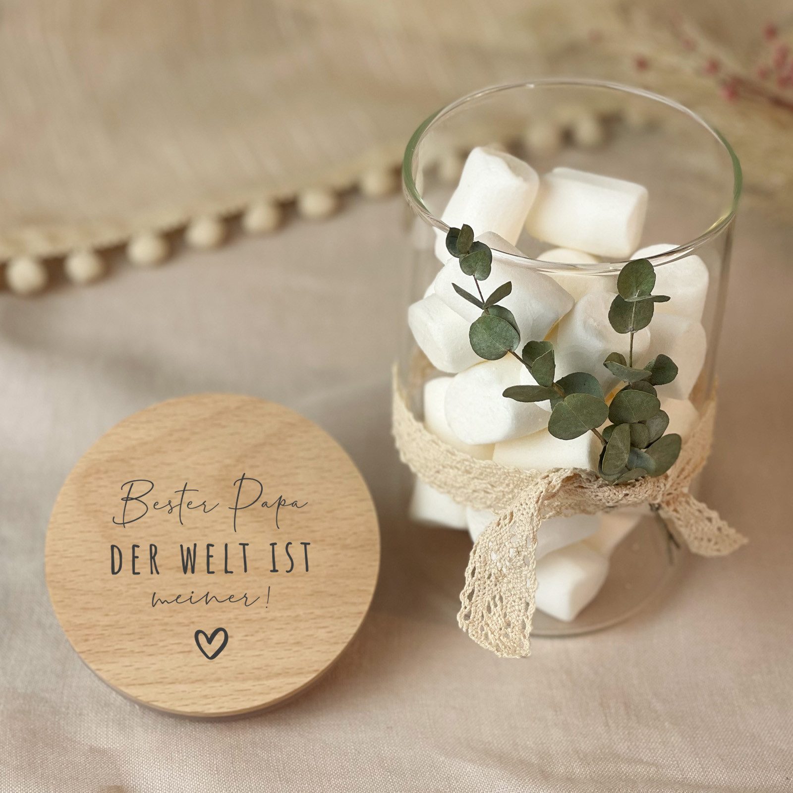 hellomini Geschenkbox Vorratsglas Bester Papa der günstig online kaufen