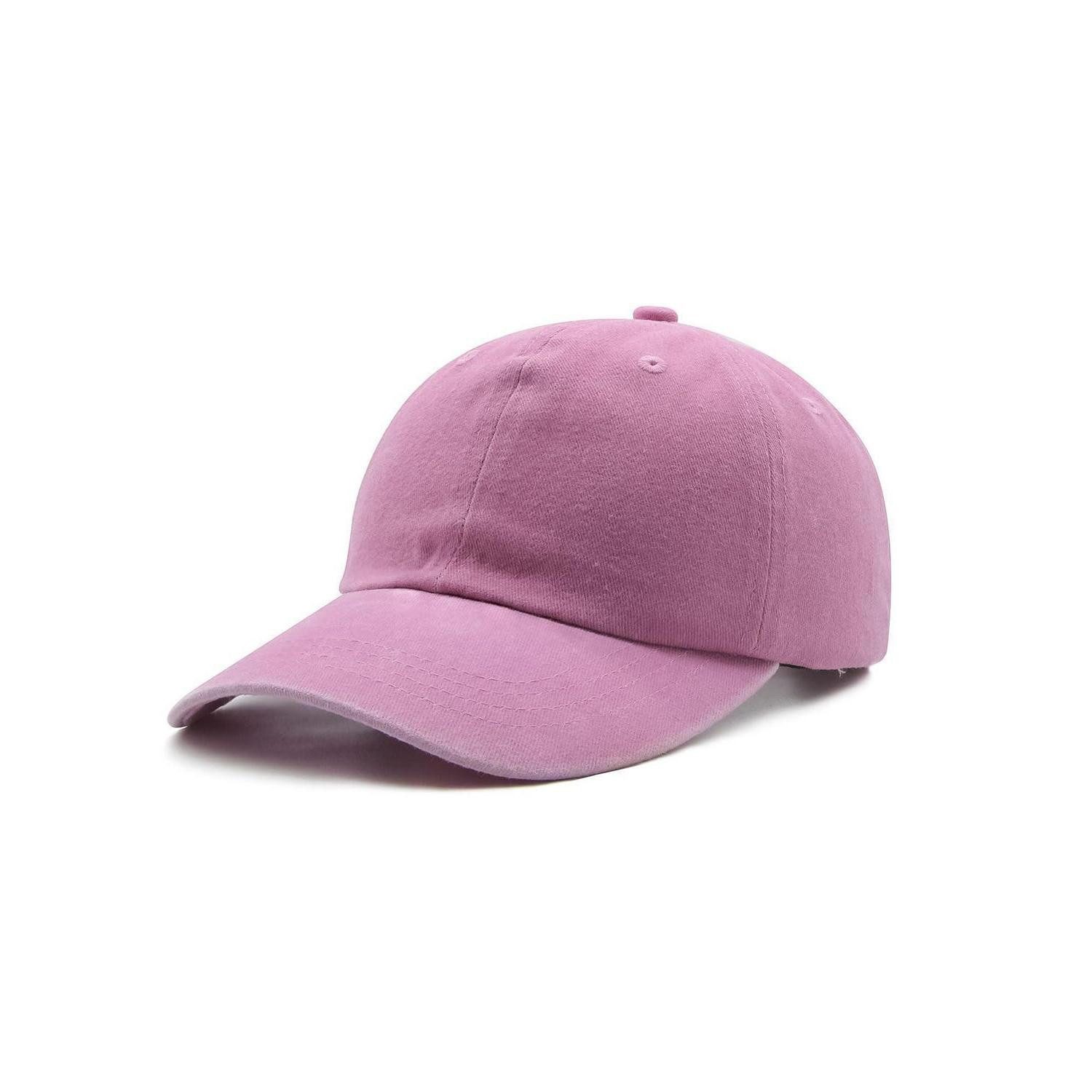 LuxusKollektion Baseball Cap Basecap Damen Herren Baumwolle Verstellbar Einheitsgröße Hellrosa