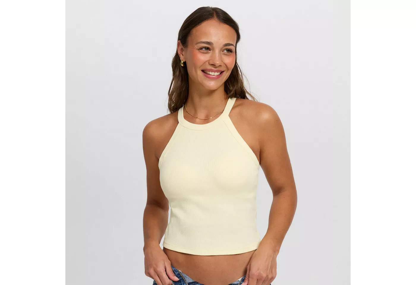 cfab BH-Hemd Neckholder Bratop-Pear Sorbet-2XL (1-tlg)