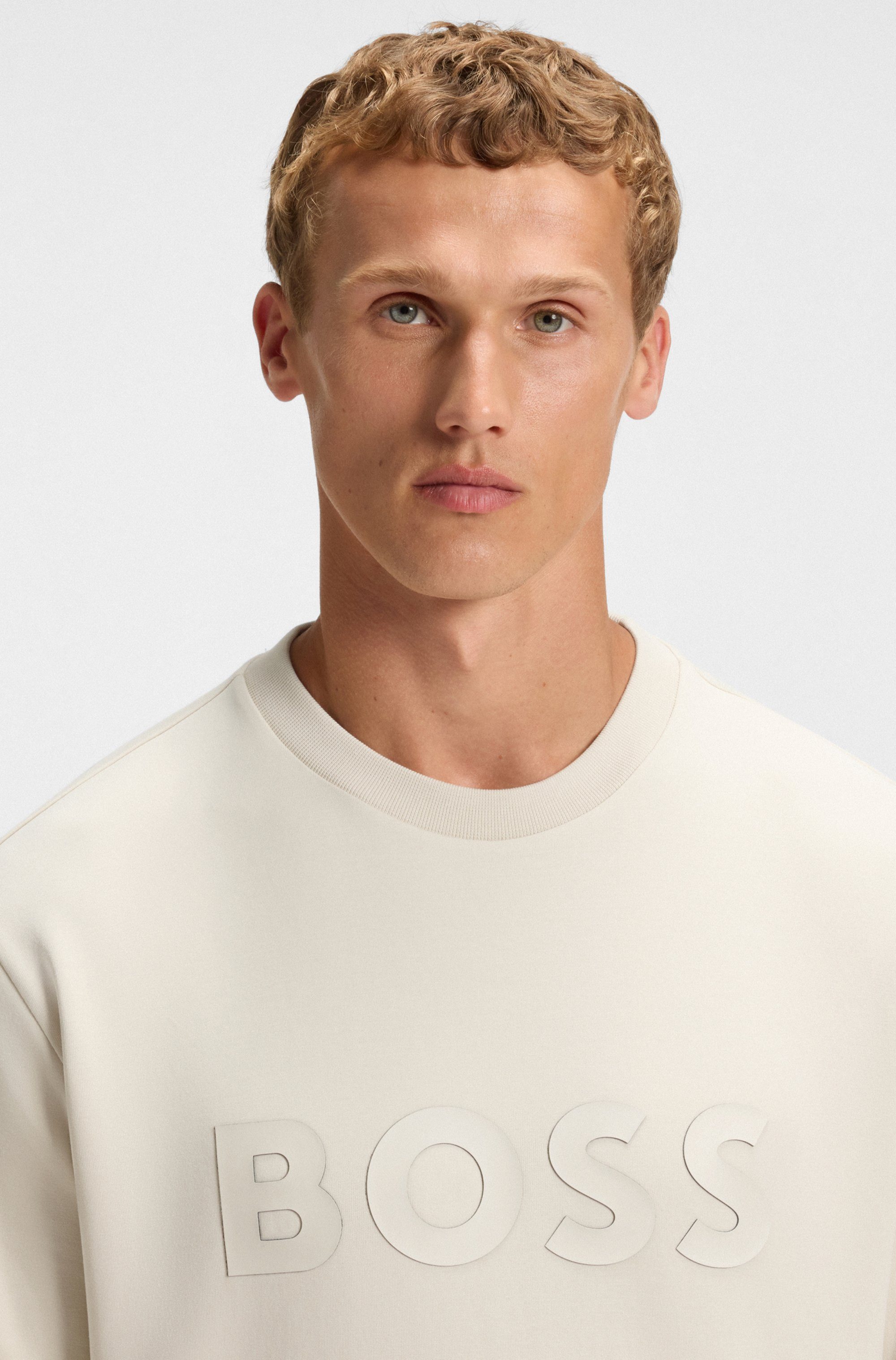 BOSS GREEN Sweatshirt Salbo mit Logodruck günstig online kaufen
