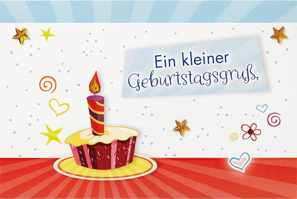 Grußkarten Geburtstag - PopUp-Card - Klappkarte mit 3D-Innenleben - Grußkarte