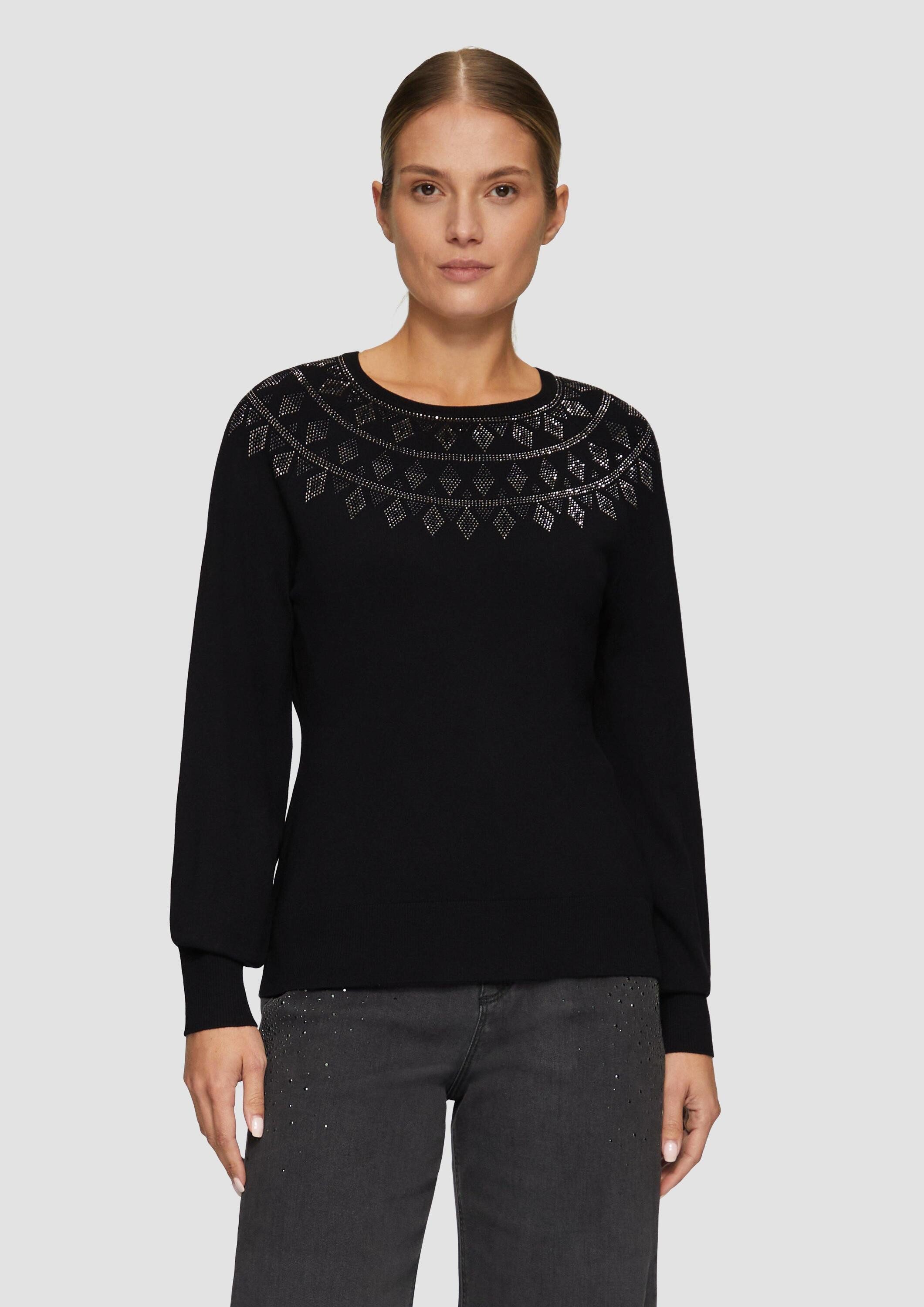 s.Oliver Longpullover Strickpullover (1-tlg) günstig online kaufen
