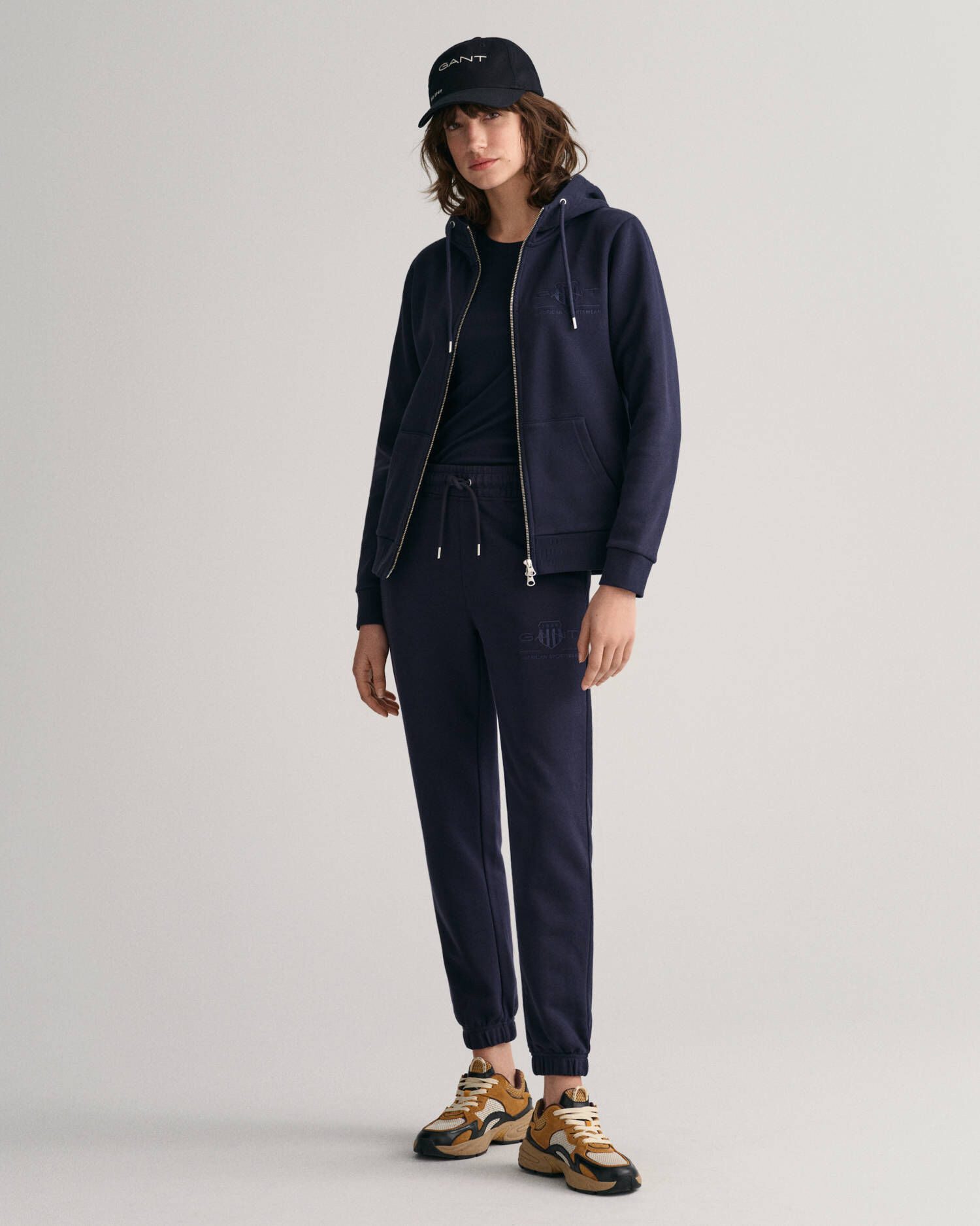 Gant Sweatjacke Damen Sweatjacke TONAL ARCHIVE günstig online kaufen