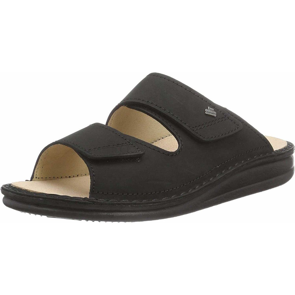 Finn Comfort Pantoletten für Herren in schwarz Pantolette (1-tlg)