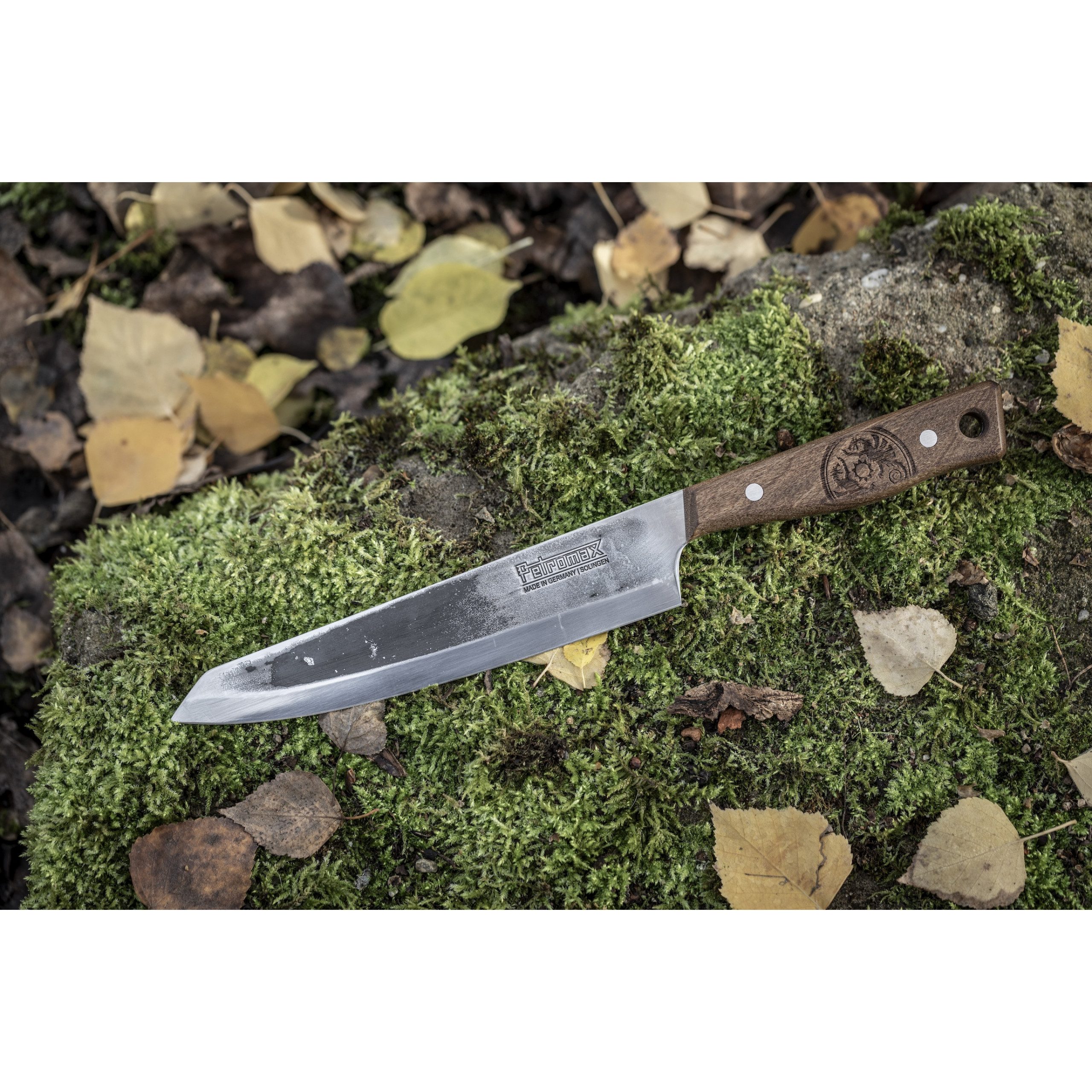 Petromax Feuerstelle Petromax Kochmesser 20 cm Klinge aus rostfreiem Stahl mit Griff aus