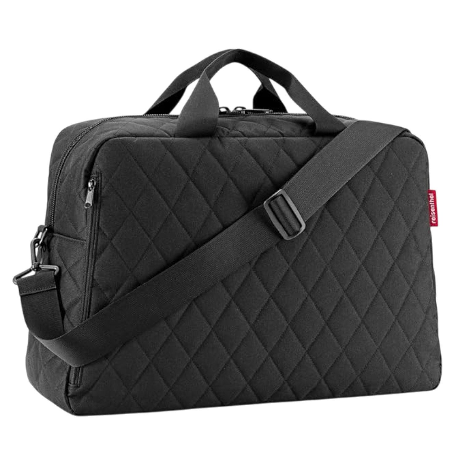 Shopper reisenthel duffelbag M Rhombus Black vielseitige Reisetasche