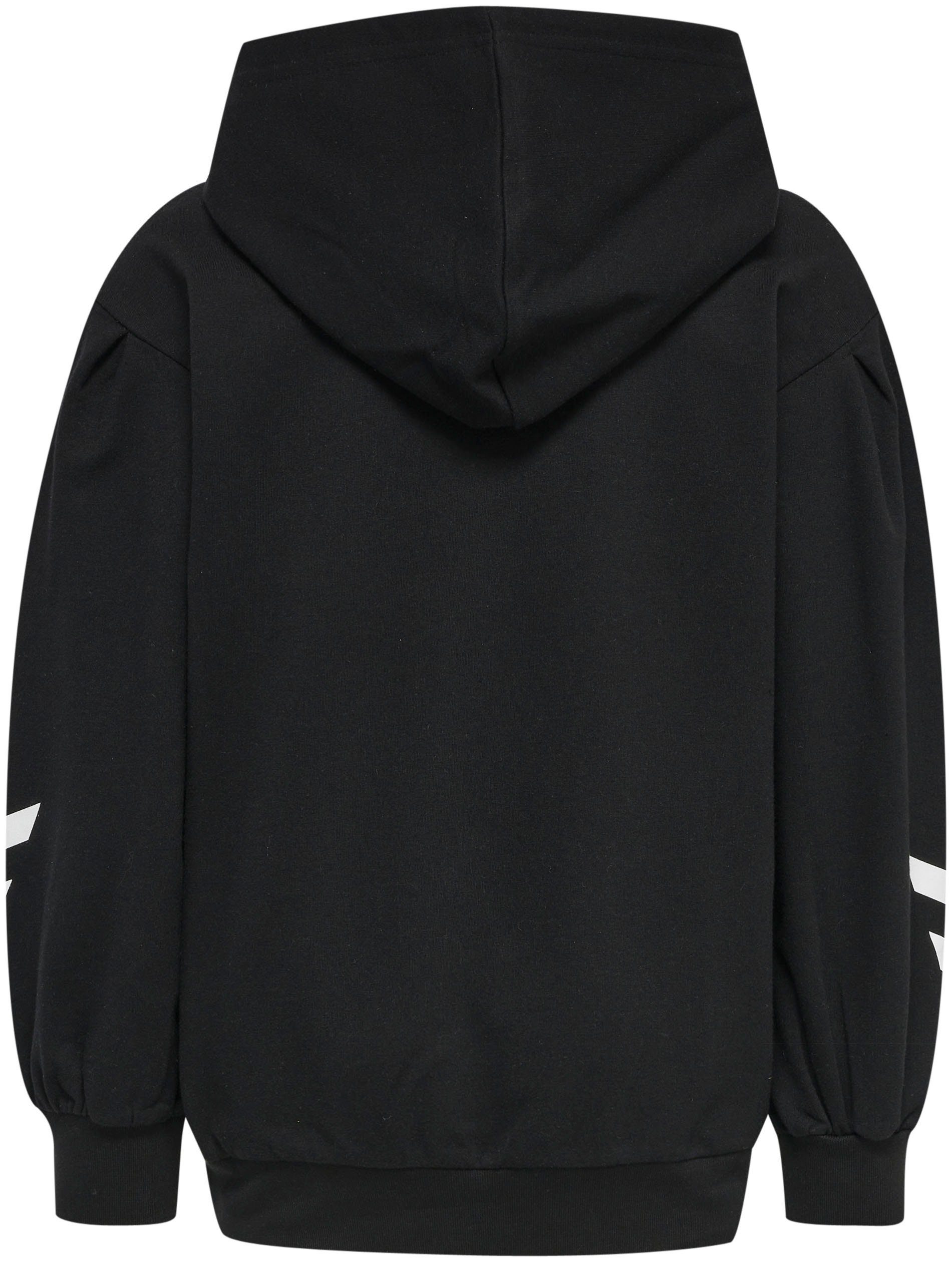 Kinder (1-tlg) schwarz HMLCUATRO HOODIE hummel - Kapuzensweatshirt für