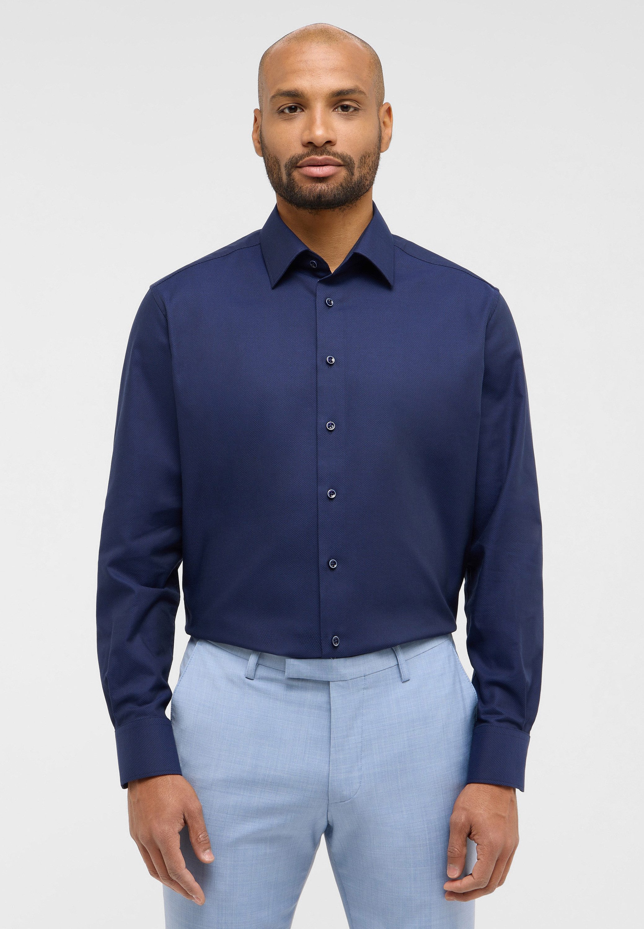 Eterna Langarmhemd "MODERN FIT", NON IRON (bügelfrei) günstig online kaufen