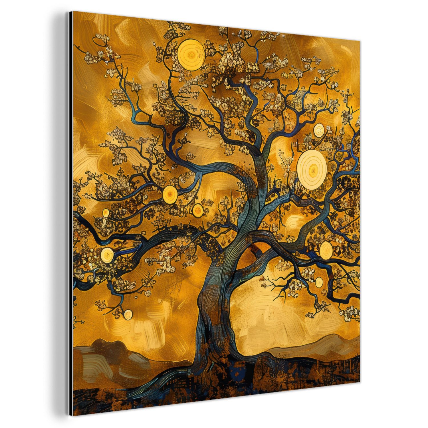 MuchoWow Metallbild Baum - Baum des günstig online kaufen