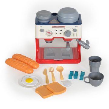 Moni Kinder-Kaffeemaschine Spielzeug Kaffeevollautomat, YY6023, Dampf, Melodien, Tasse, Würfelzucker