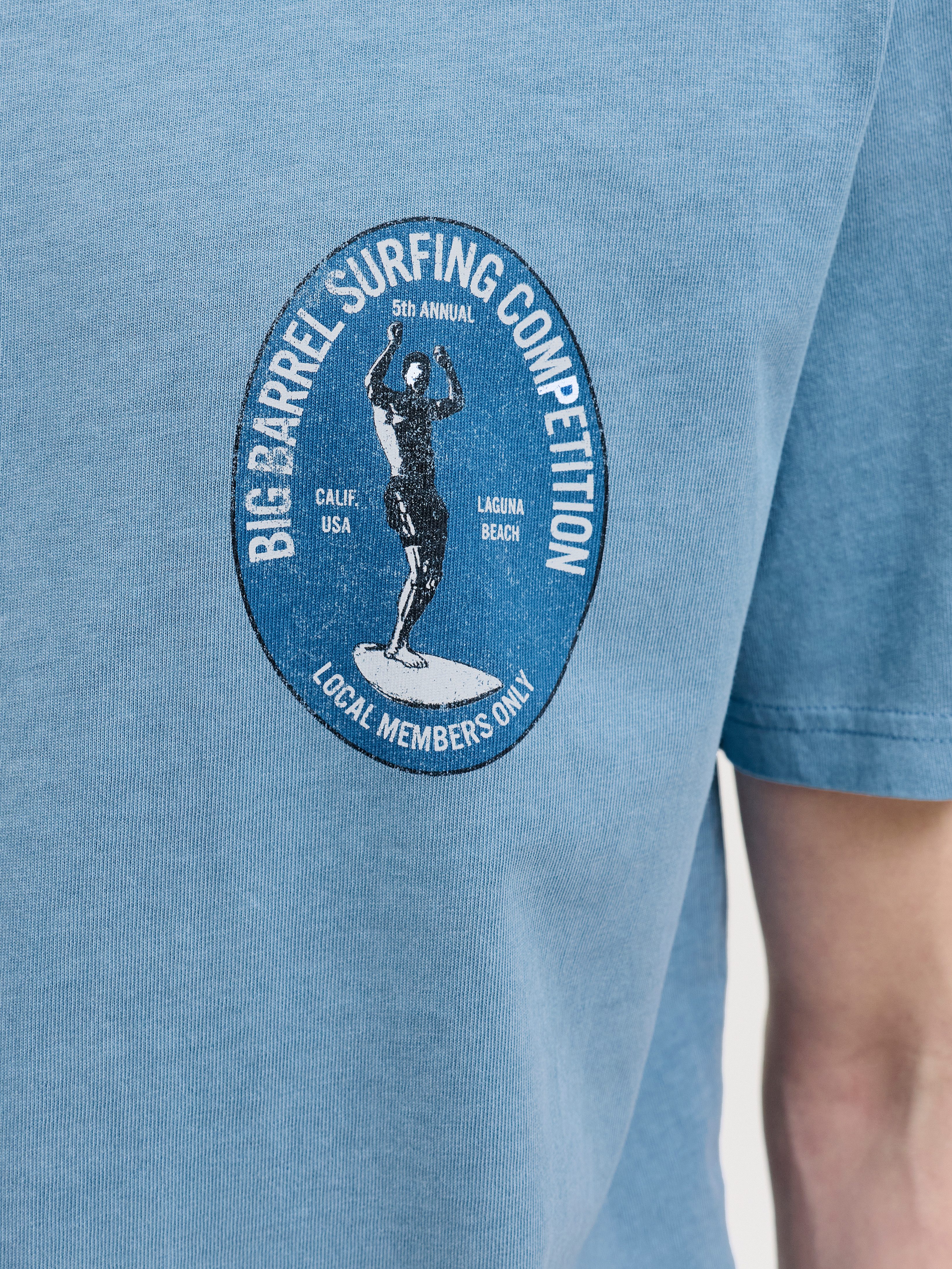 Jack & Jones T-Shirt JPRBLUMAXWELL SS TEE mit Print – Bild 3 von 5