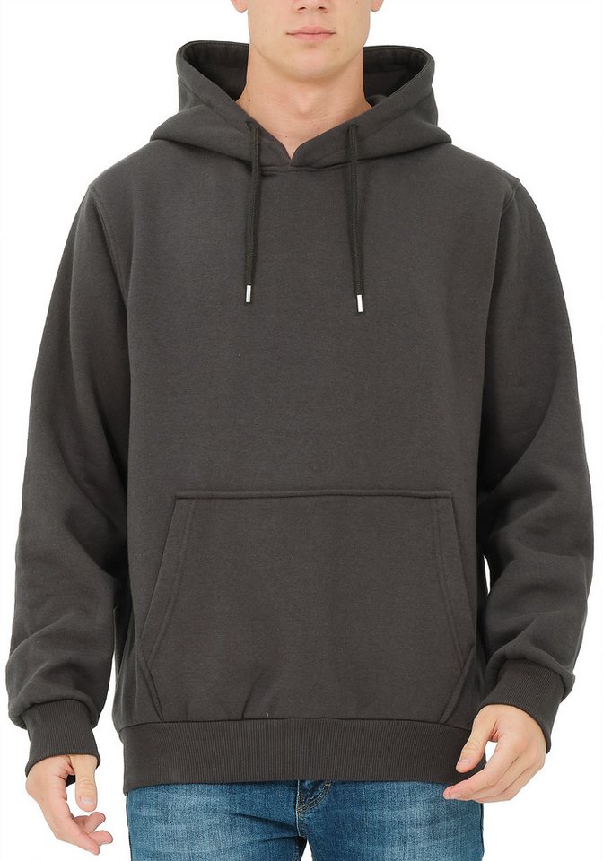 S&S Kapuzensweatshirt Hoodie Herren Kapuzenpullover Moderne Sweatshirt Baumwollmischung (Packung, 1-tlg) Fleece Pullover Hoody