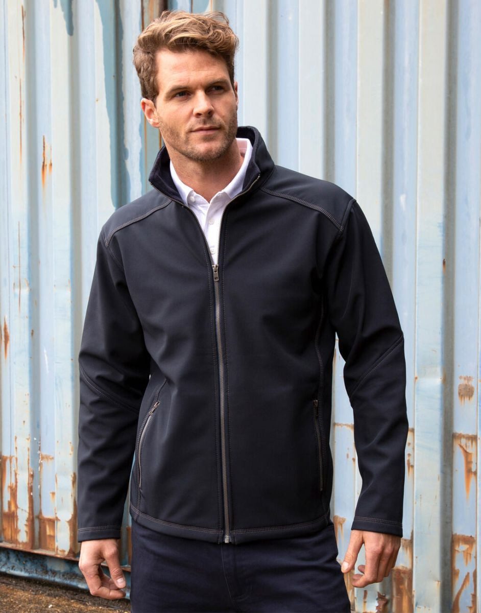 Result Softshelljacke Herren Treble Stitch Softshell Jacket