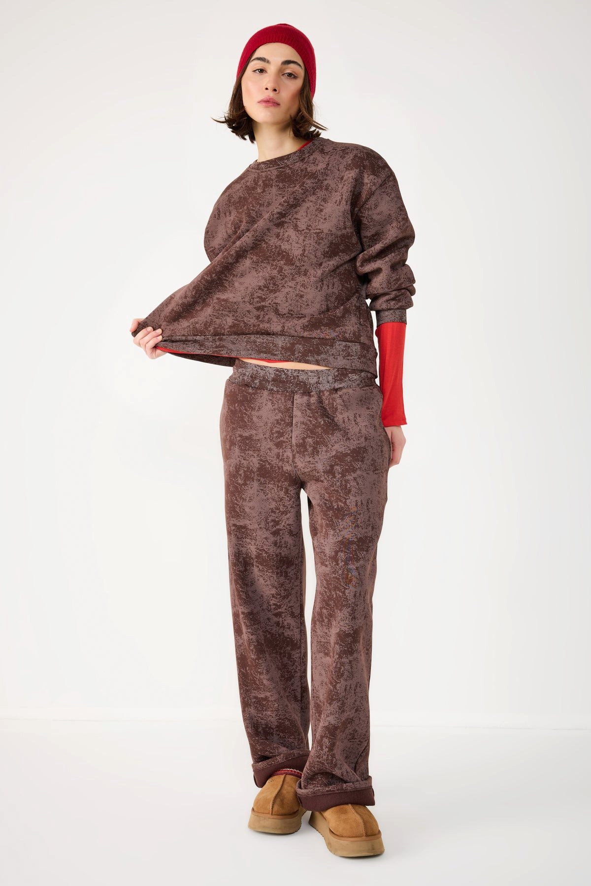 No Matter What Kapuzensweatshirt Sweatshirt mit Rundhalsausschnitt – Bild 2 von 4