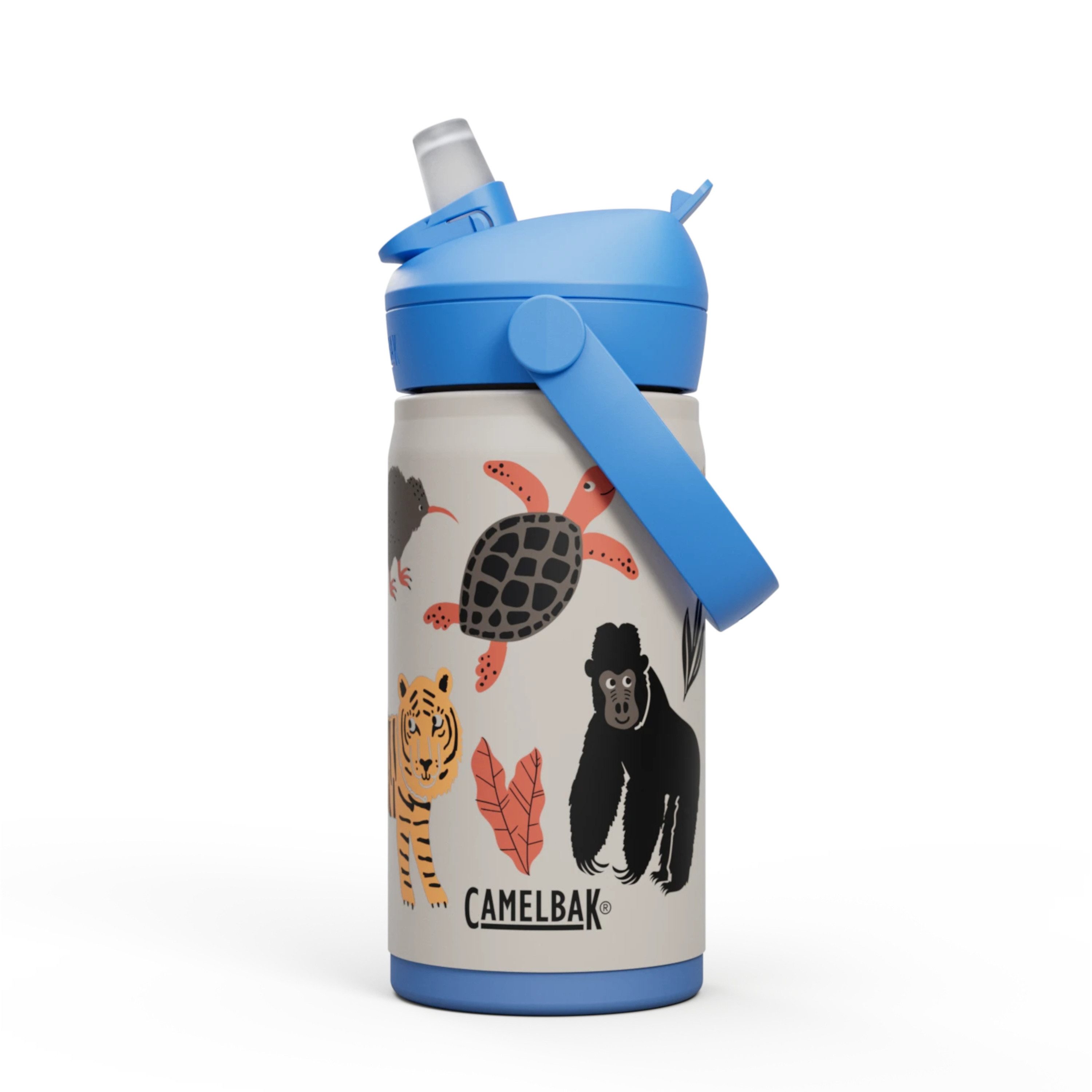 Camelbak Trinkflasche Thrive Flip Straw Kids Kindertrinkflasche Edelstahl isoliert 350 ml