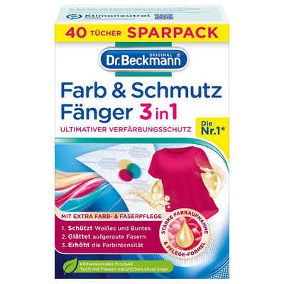 Dr. Beckmann Farb- und Schmutzfänger, für Verfärbungsschutz, 40 Tücher Farb- und Schmutzfangtücher (1-St)