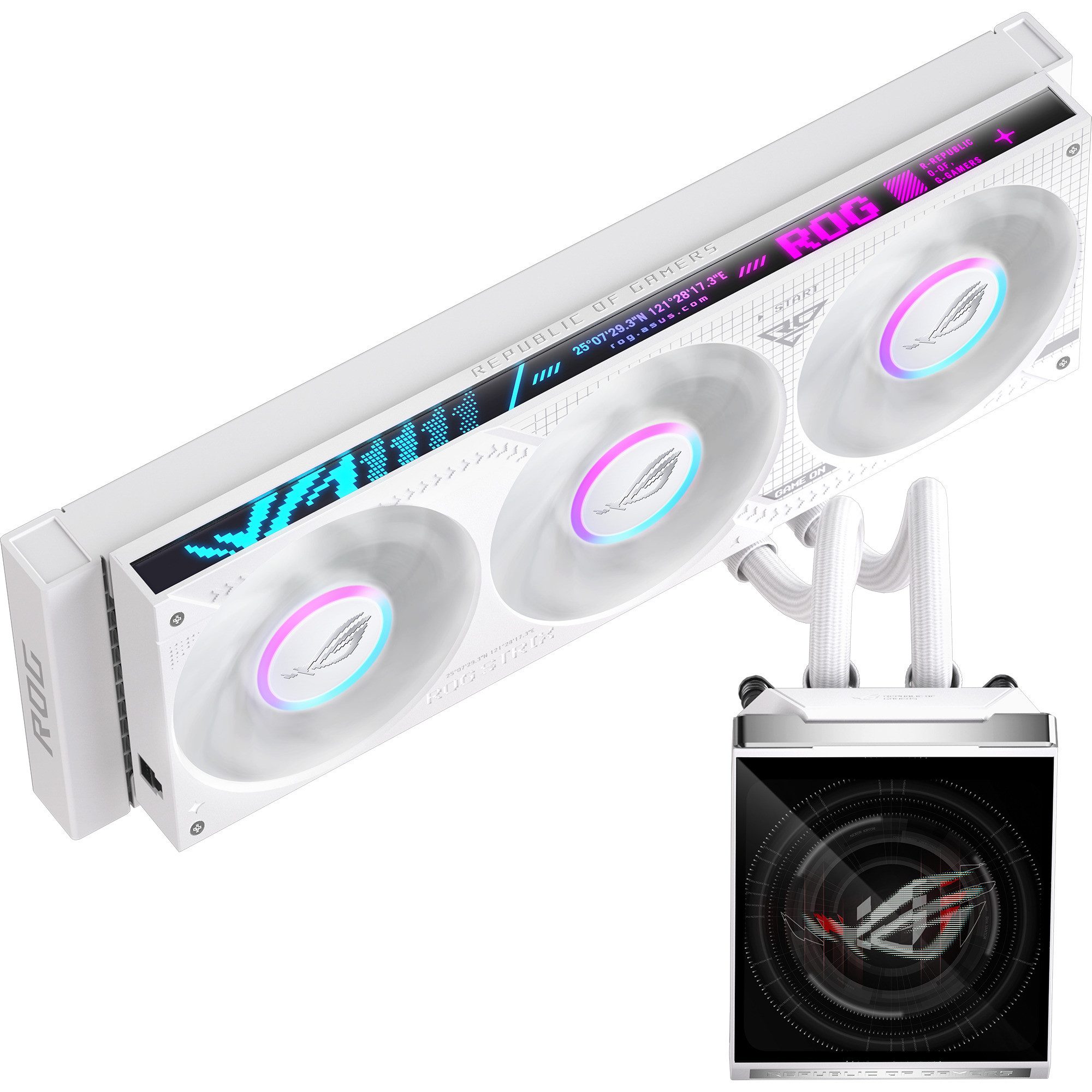 Asus Wasserkühlung ASUS ROG Strix SLC IV 360 ARGB LCD, Wasserkühlung