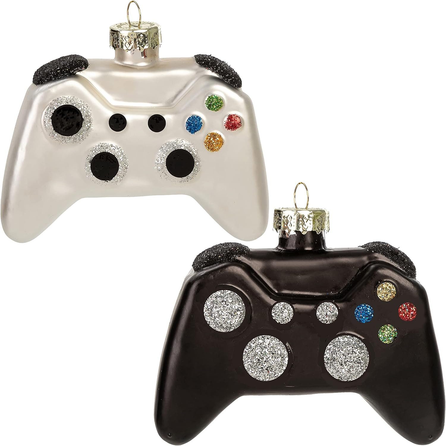 JOYIN Dekohänger JOYIN Weihnachts Glasornamente, Game Controller