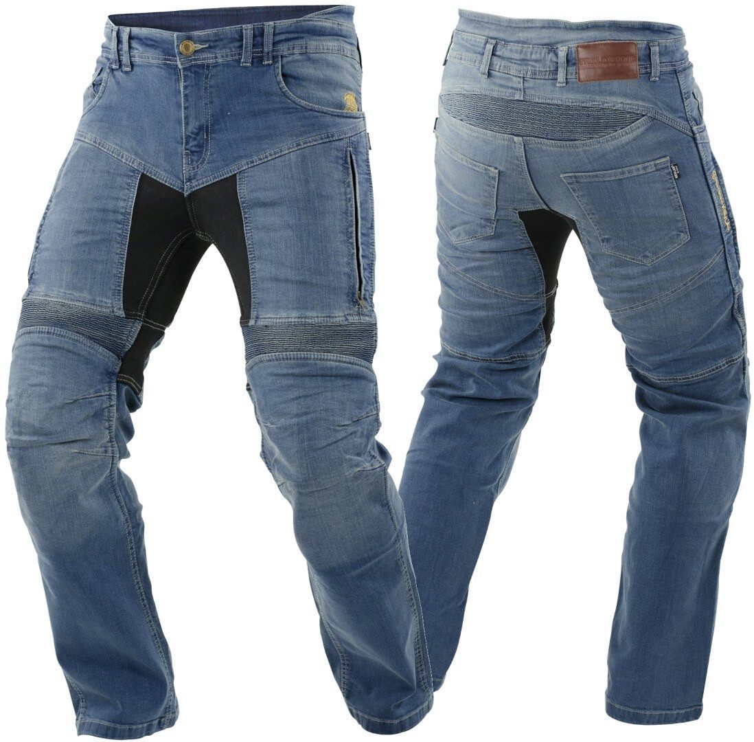 Trilobite Motorradhose Parado Doublelayer Motorrad Jeans Knieprotektoren enthalten