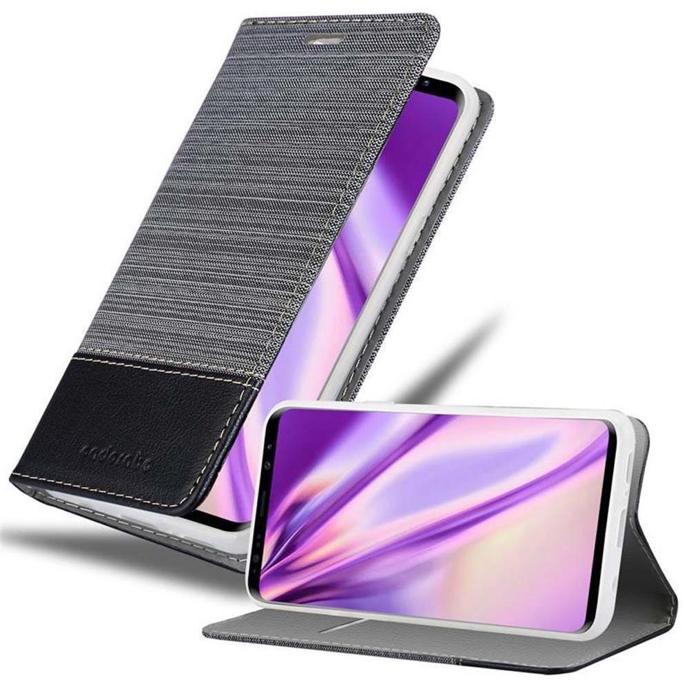 Cadorabo Handyhülle für Samsung Galaxy S9 PLUS Hülle Samsung Galaxy S9 PLUS, Klappbare Handy Schutzhülle - Hülle - mit Standfunktion und Kartenfach