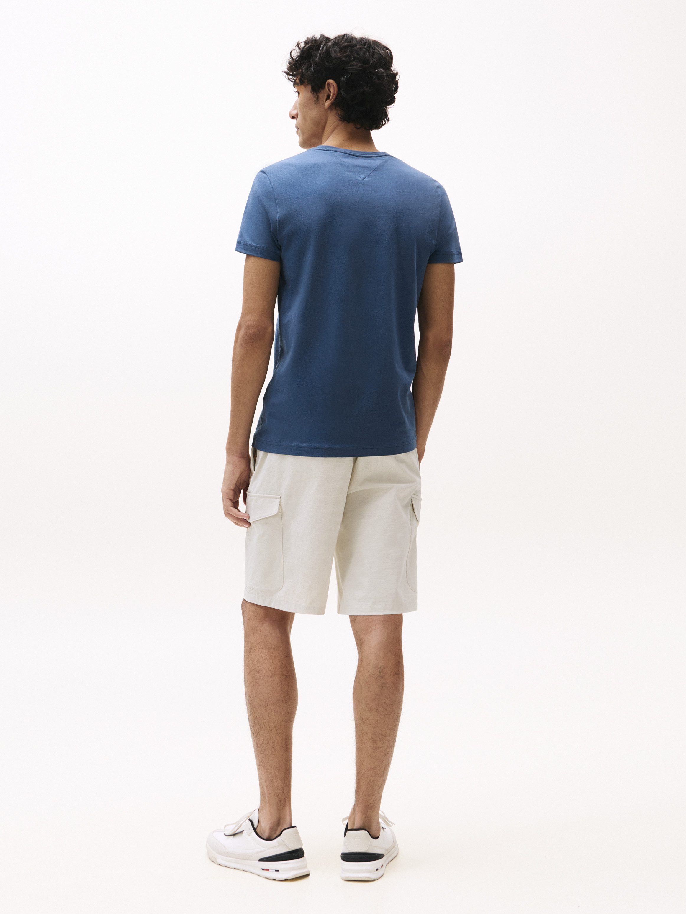 Tommy Hilfiger T-Shirt STRETCH SLIM FIT TEE mit Rundhalsausschnitt