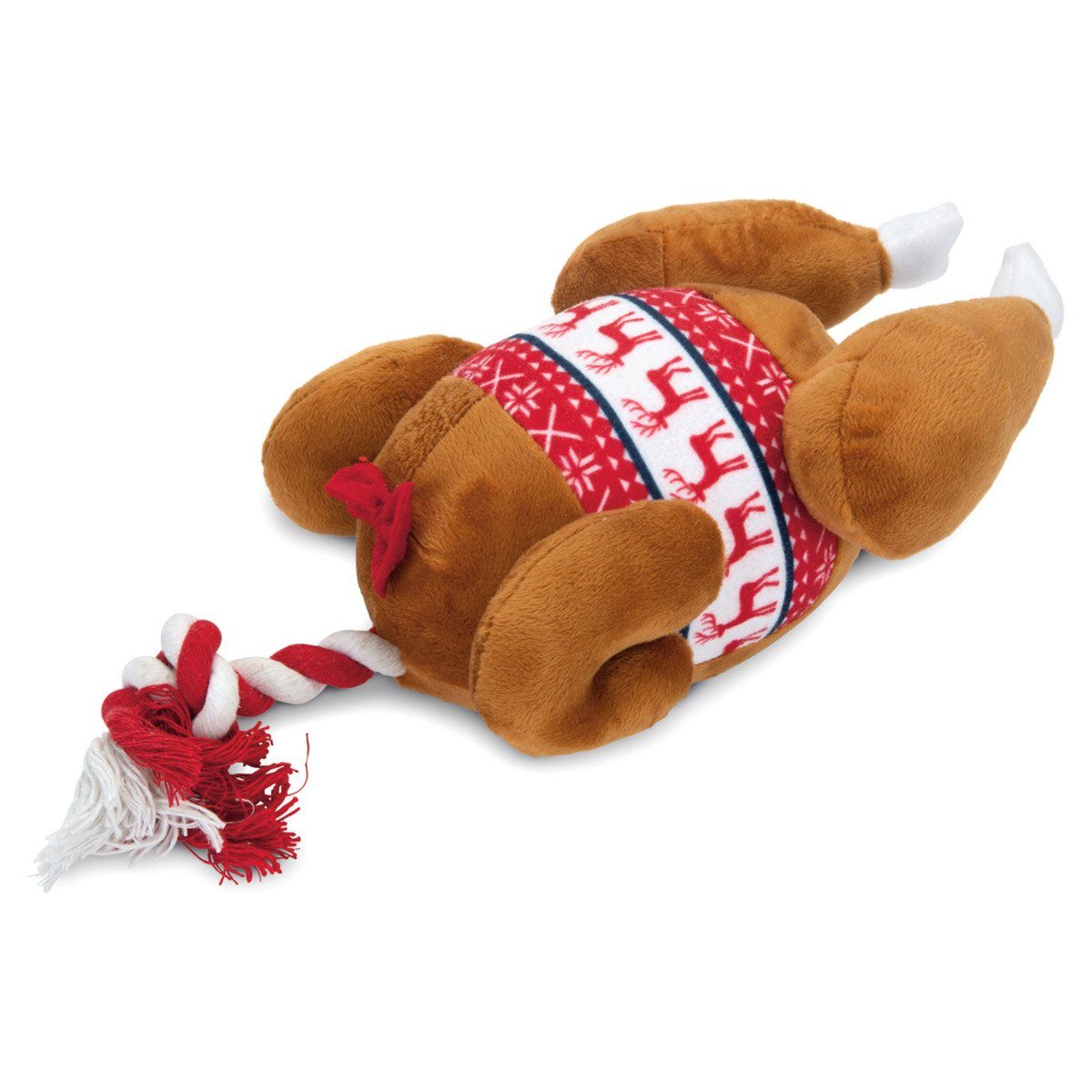 Beeztees Tierkuscheltier Weihnachtsspielzeug Plüsch Truthahn günstig online kaufen