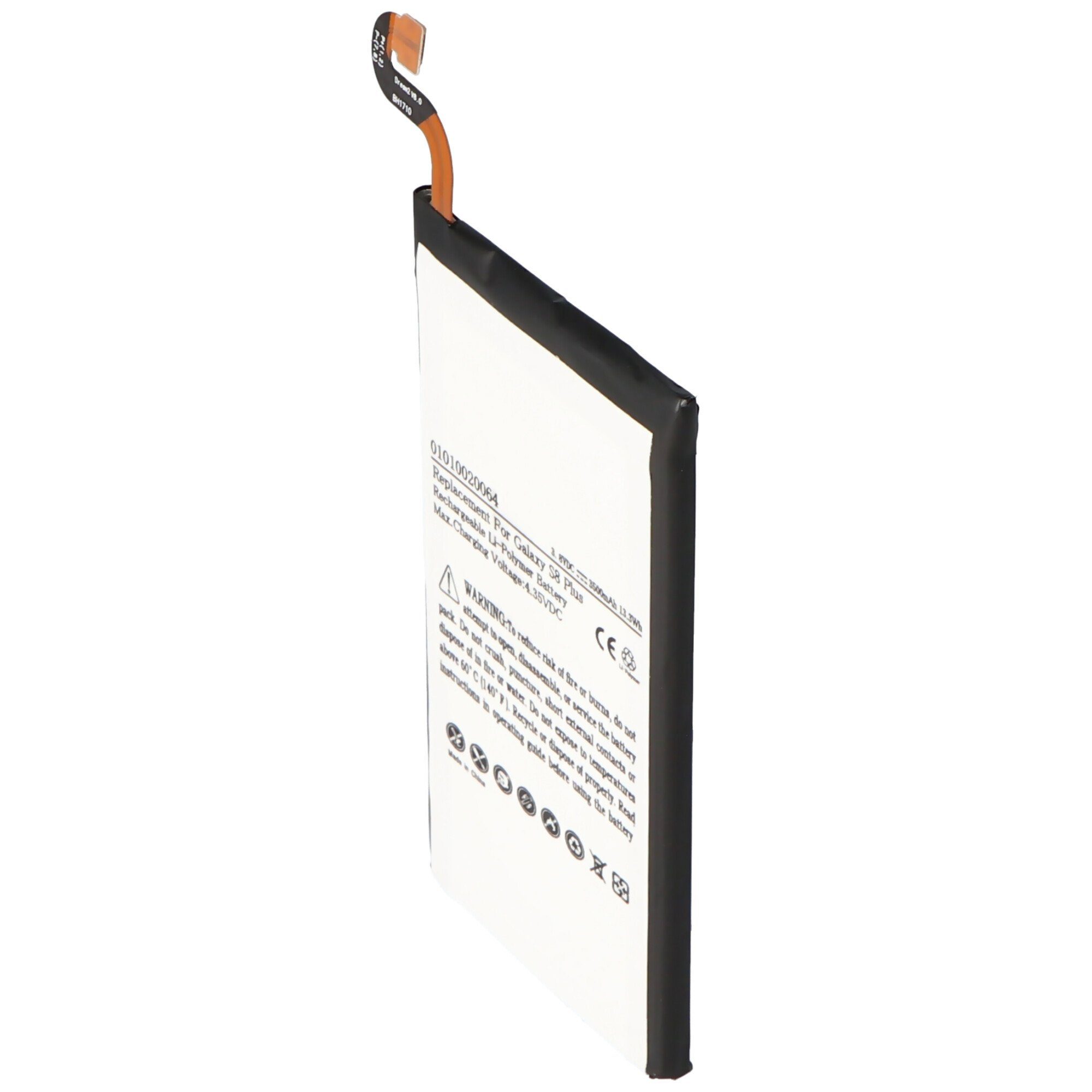 AccuCell Akku passend für den Samsung Galaxy S8 Plus Akku EB-BG955ABA, EB-BG95 Akku 3500 mAh (3,8 V)